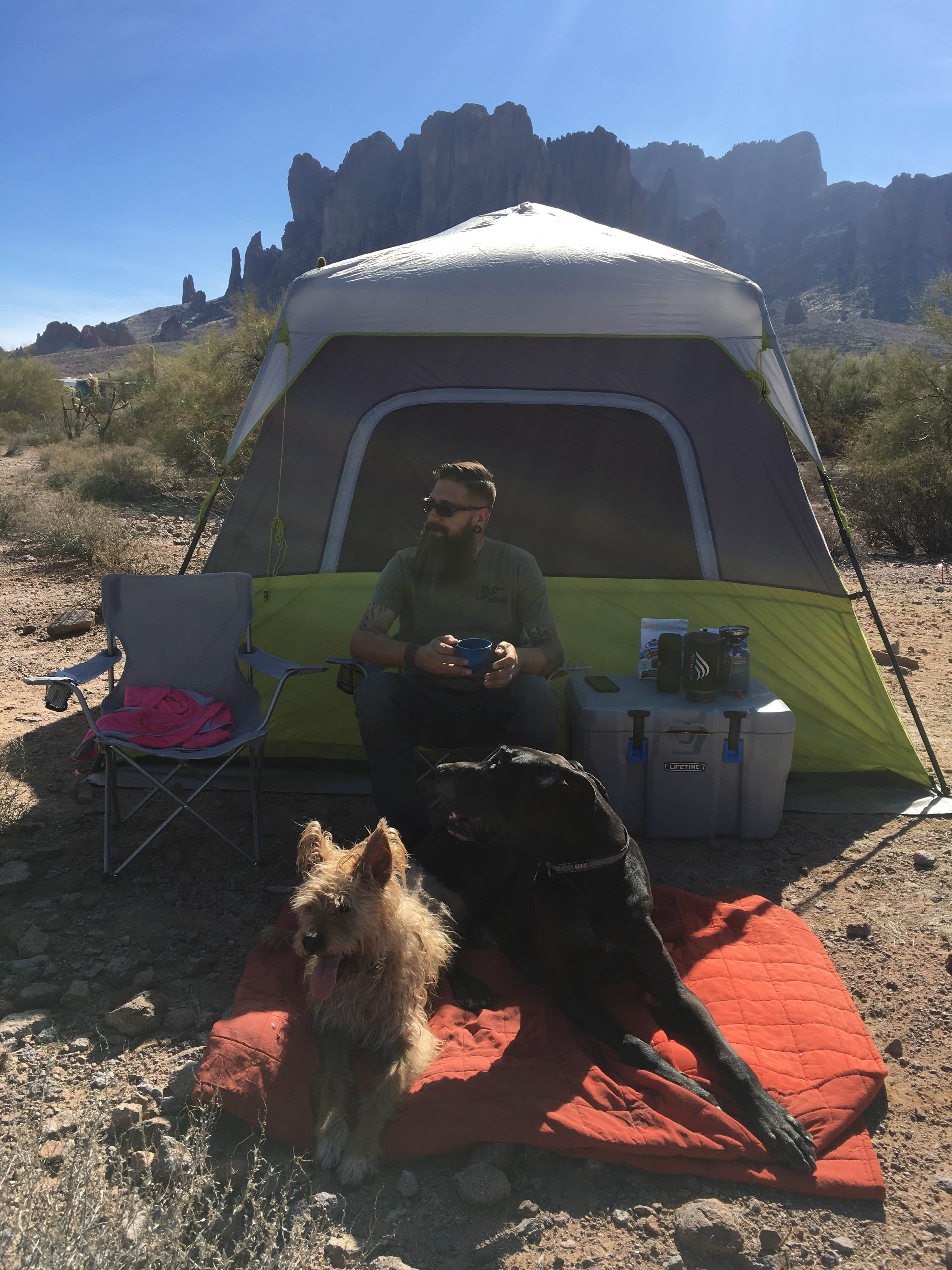 Michael F.'s photo at Lost Dutchman State Park Campground near Salt River, AZ