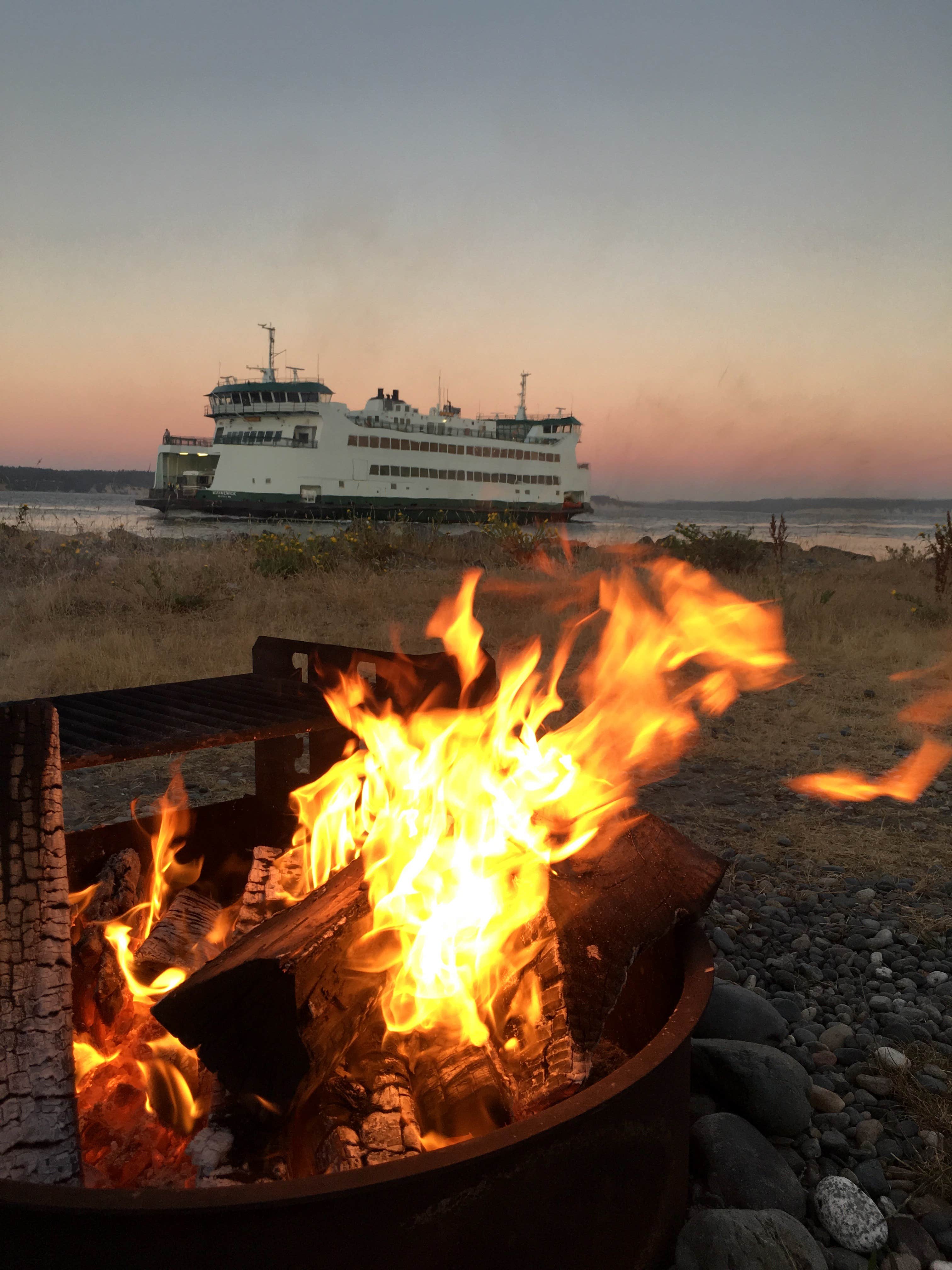 Camper submitted image from Fort Casey Campground - 4