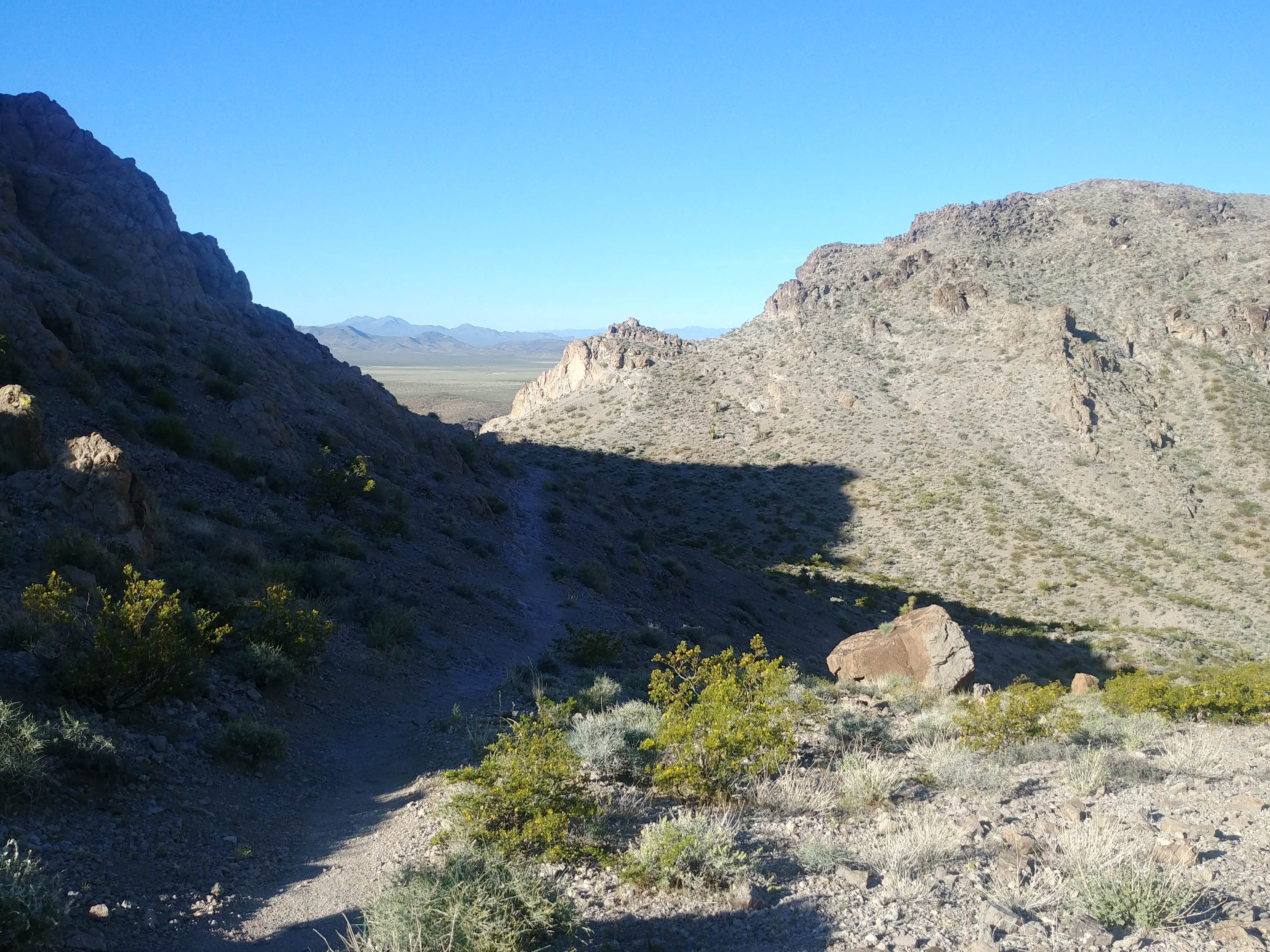 Camper-submitted photo at Sloan Canyon - Dispersed Camping near Sloan, NV
