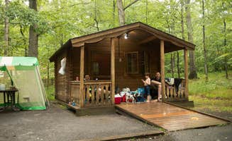 Jennifer S.'s photo of a cabin at Rocky Gap State Park Campground near Burlington, WV
