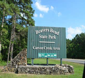Camper-submitted photo from Carson Creek Campground — Beavers Bend State Park