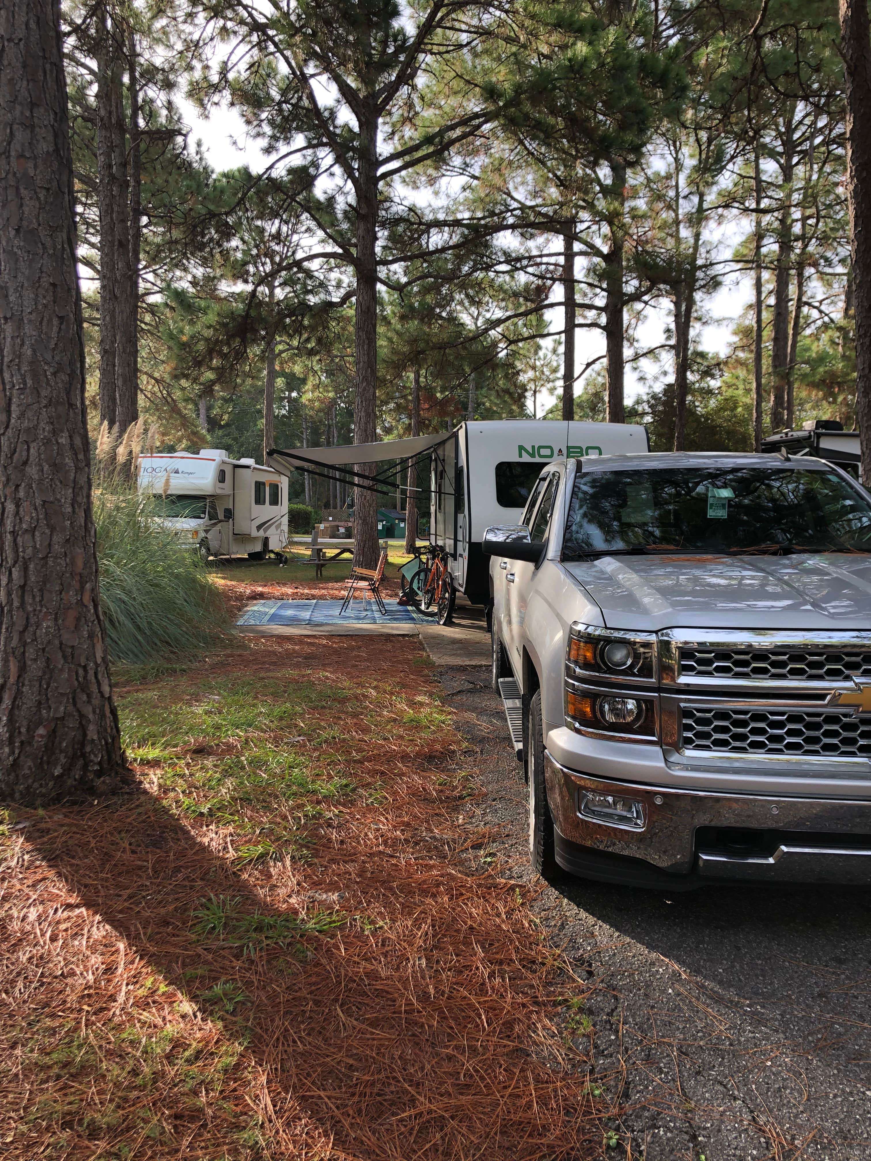 Cindy B.'s photo of rv camping at Topsail Hill Preserve State Park Campground near Shalimar, FL