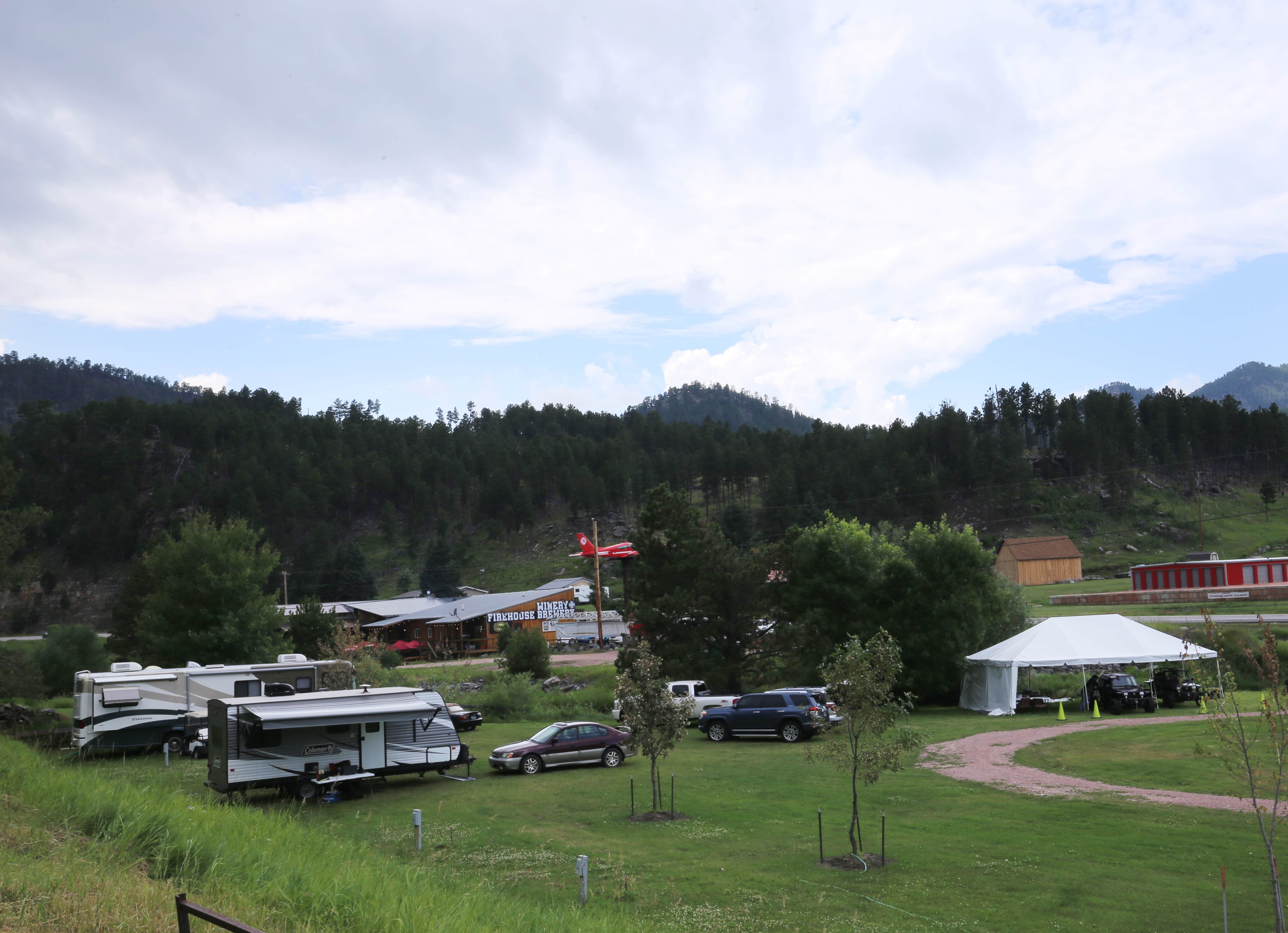 Megan J.'s photo of rv camping at Firehouse Campground near Newcastle, WY