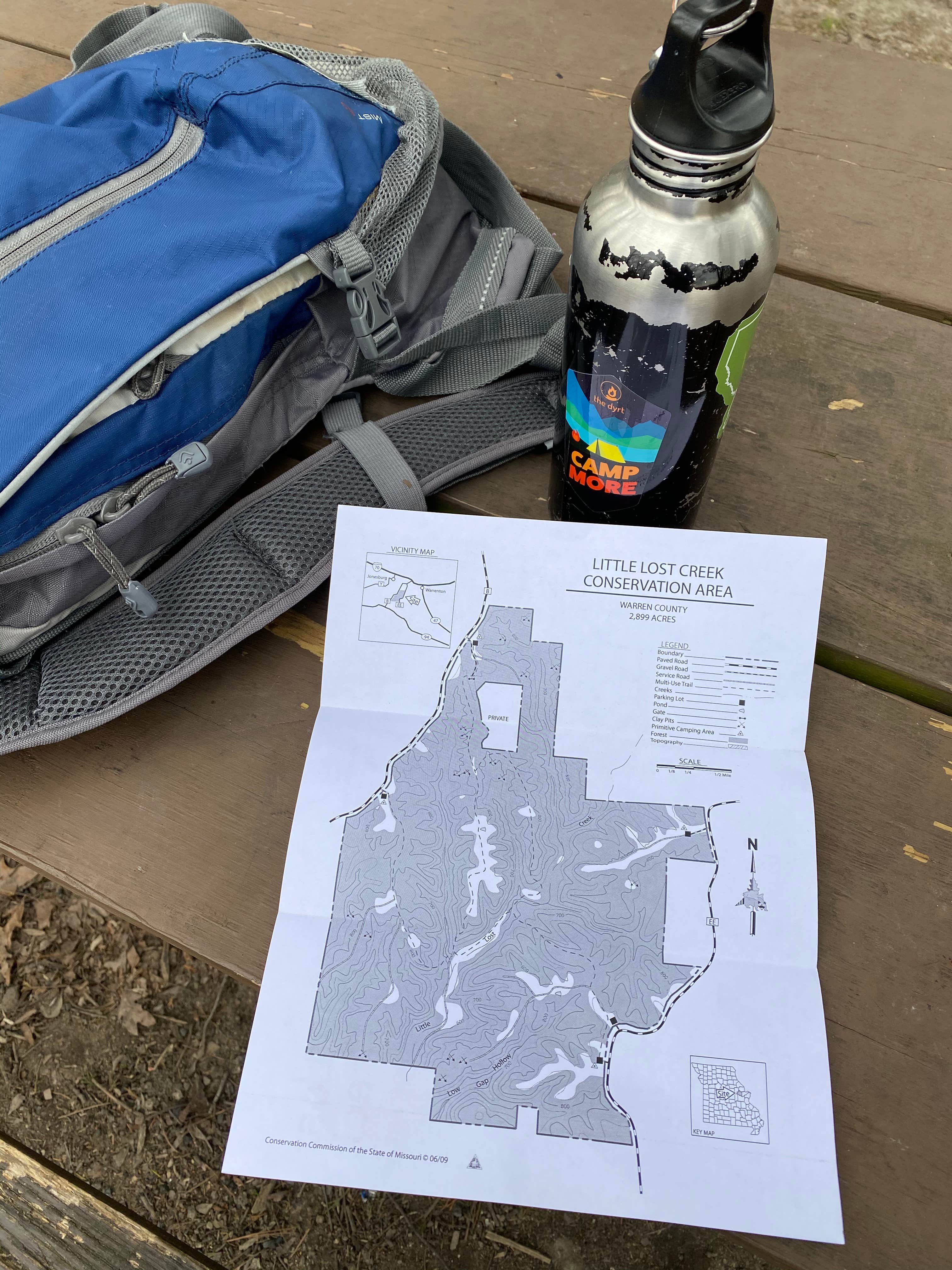 Camper-submitted photo at Little Lost Creek Conservation Area near St. Ann, MO