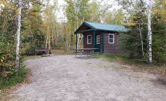 Jean C.'s photo of a cabin at Jericho Mountain State Park Campground near Gilead, ME