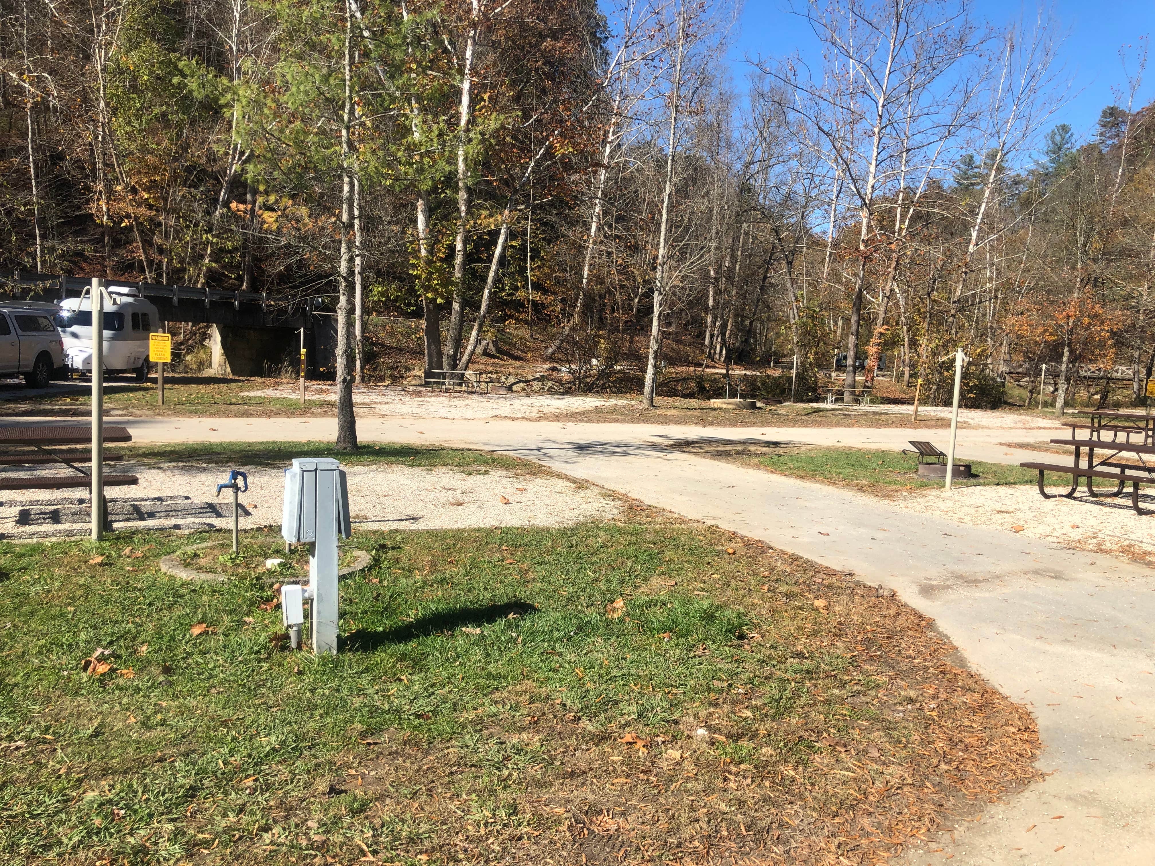 Middle Fork Campground — Natural Bridge State Resort Park