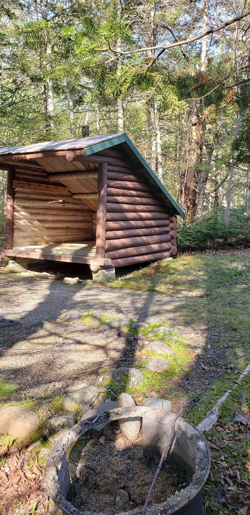 Jean C.'s photo of tent camping at Katahdin Stream Campground — Baxter State Park near Frenchtown, ME