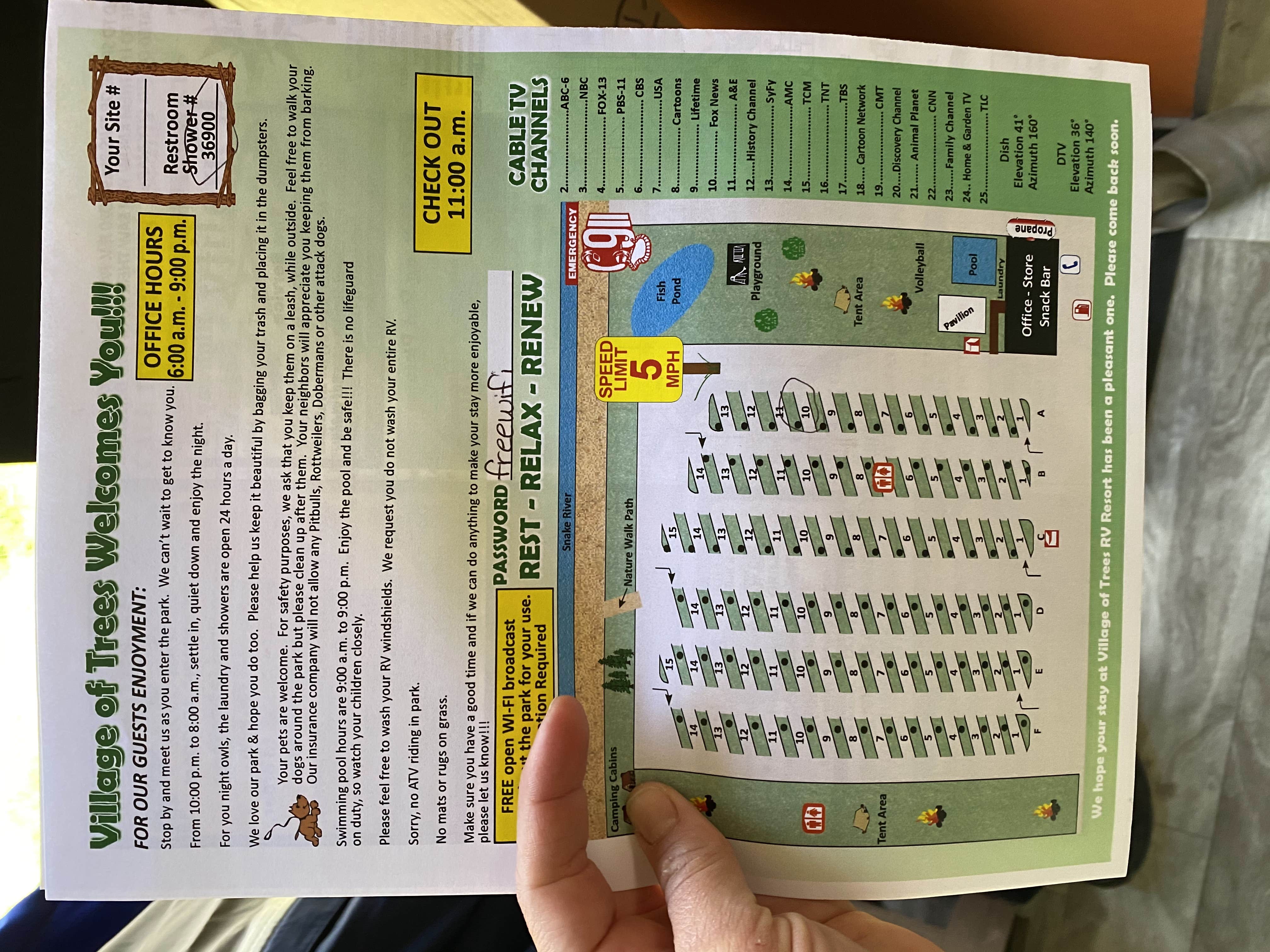 Camper-submitted photo at Village of Trees RV Resort near Oakley, ID