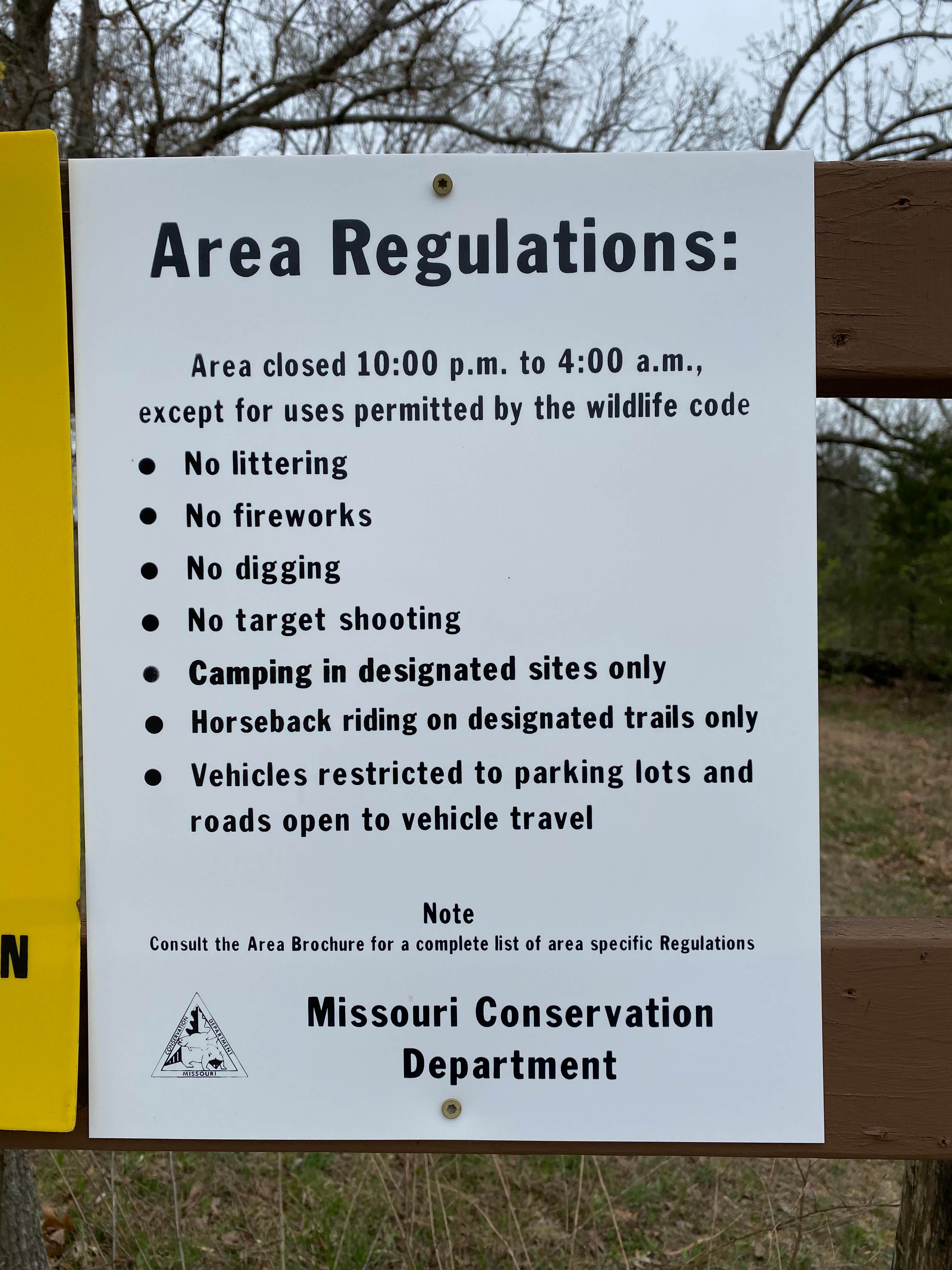 Camper submitted image from Daniel Boone Conservation Area - 3