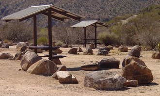 Camping near Dazzo's Desert Oasis RV Park: Burro Creek Campground, Congress, Arizona