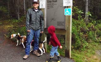 Jill T.'s photo of camping with pets at Lone Fir Campground near Lake Chelan National Recreation Area