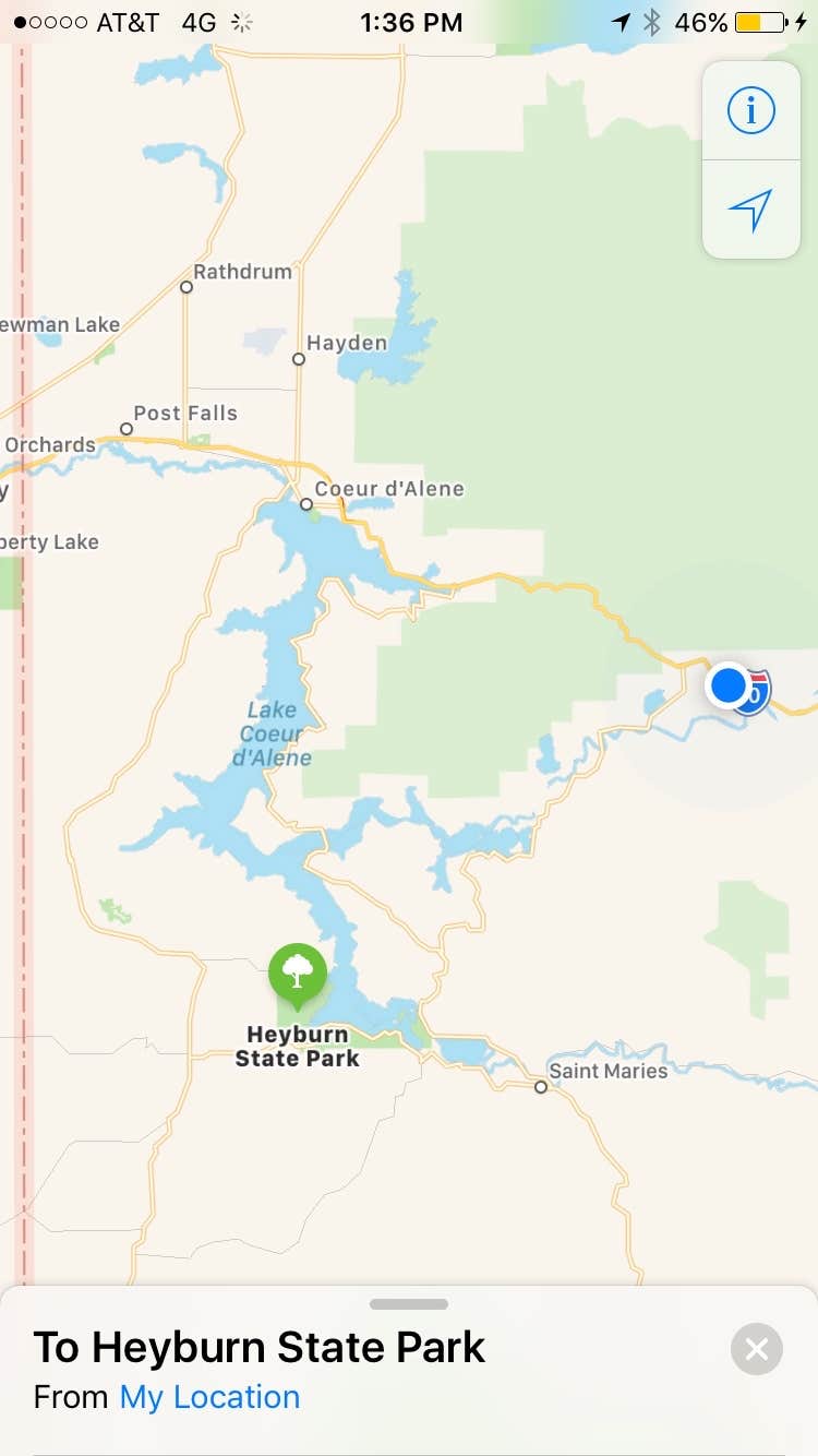 Hawleys Landing Campground — Heyburn State Park