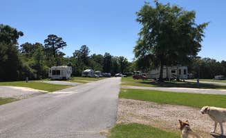 Laura H.'s photo of camping with pets at Valdosta Oaks RV Park near Valdosta, GA