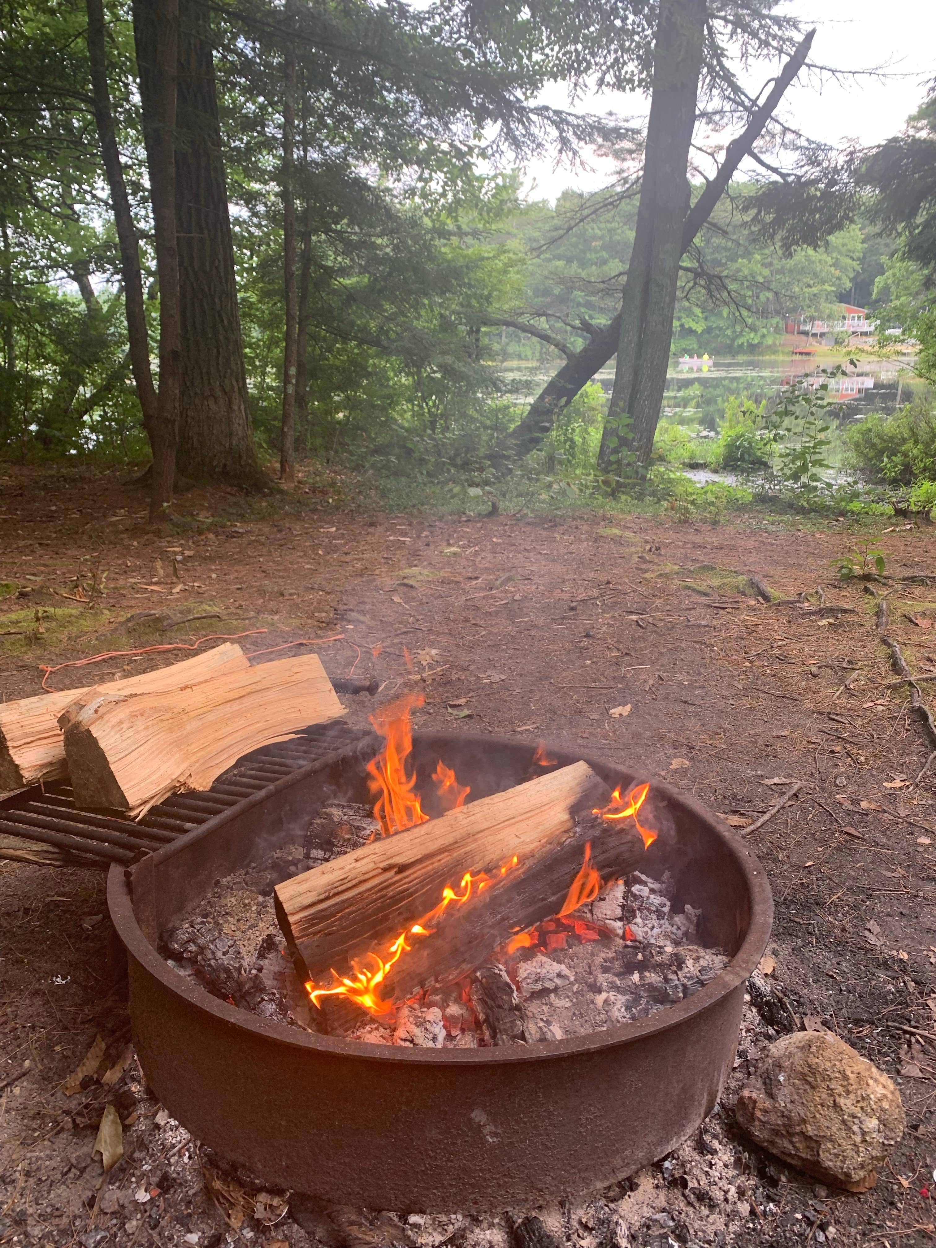 Camper-submitted photo at Woodmore Family Campground and RV Park near Munsonville, NH