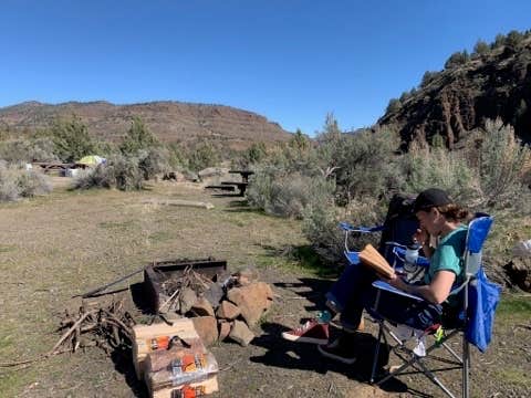 Ashley L.'s photo at Muleshoe Campground near Condon, OR