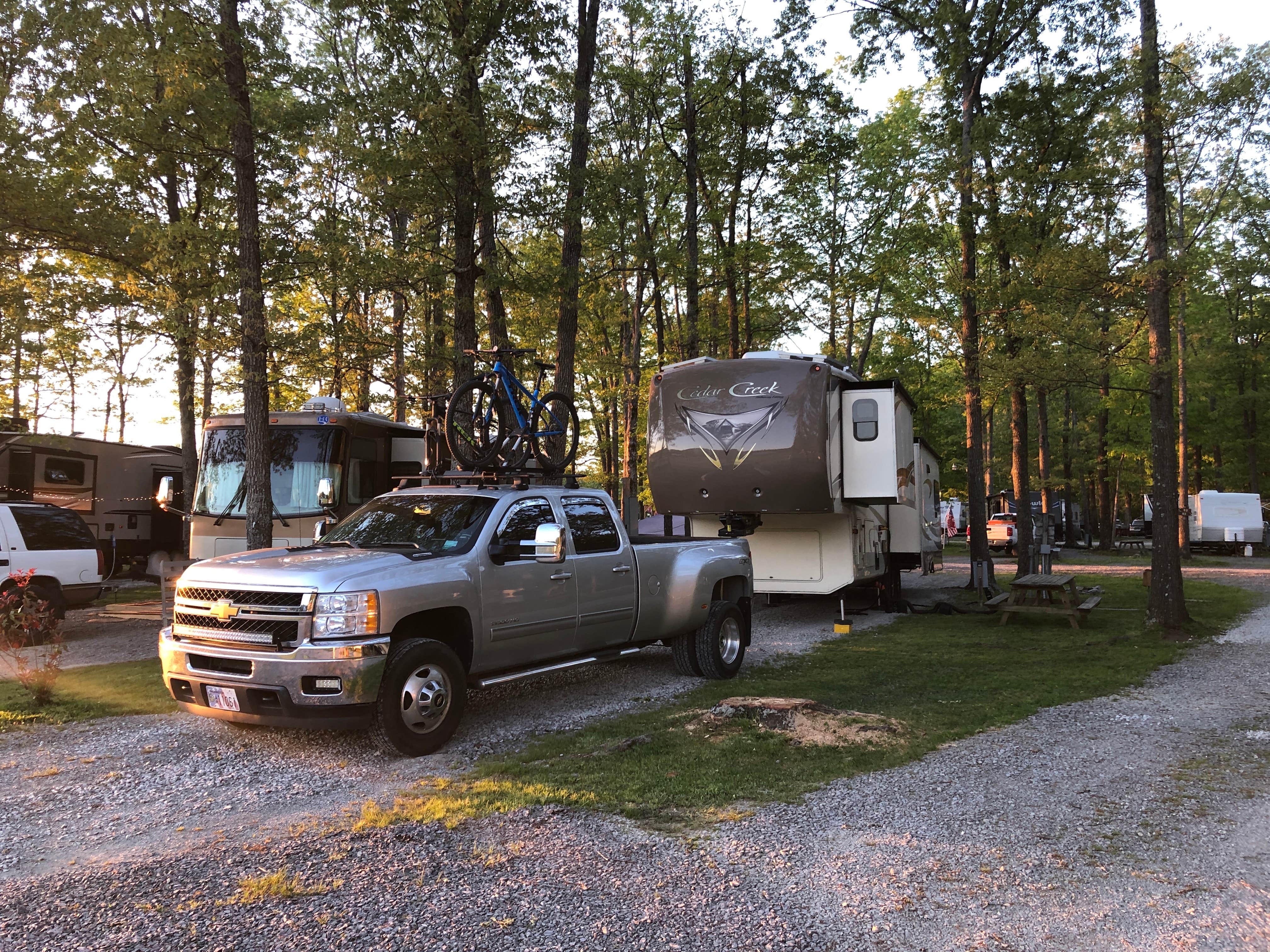 Camper-submitted photo at Whispering Oaks Campground near Tullahoma, TN