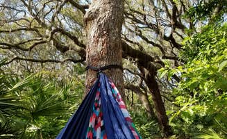 Marian K.'s photo of tent camping at Sea Camp Campground — Cumberland Island National Seashore near St. Simons Island, GA