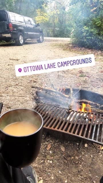 Camper-submitted photo at Ottawa Lake Campground — Kettle Moraine State Forest-Southern Unit in Wisconsin