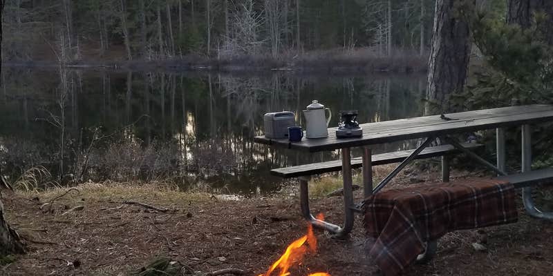 Camper submitted image from Headquarters Lake Equestrian State Forest Campground