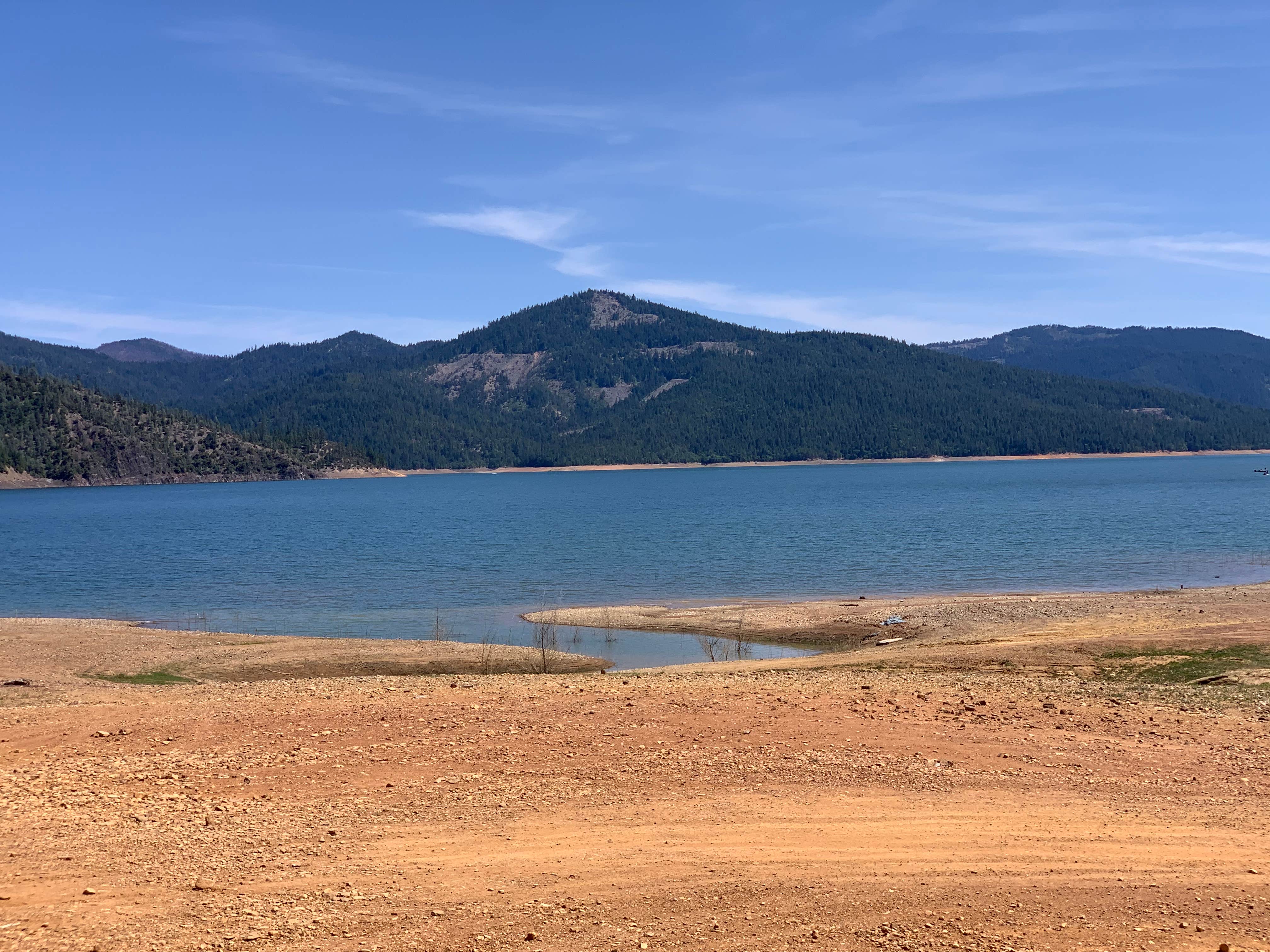 Rick F.'s photo of a dispersed camping area at North Trinity Lake near Greenview, CA