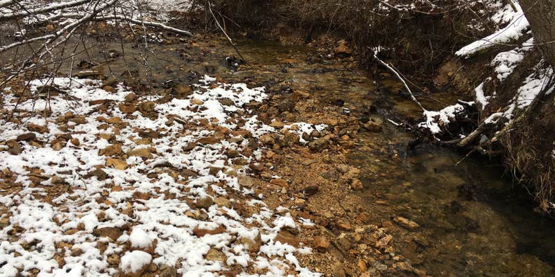 Camper submitted image from Peter Cave Hollow Creek