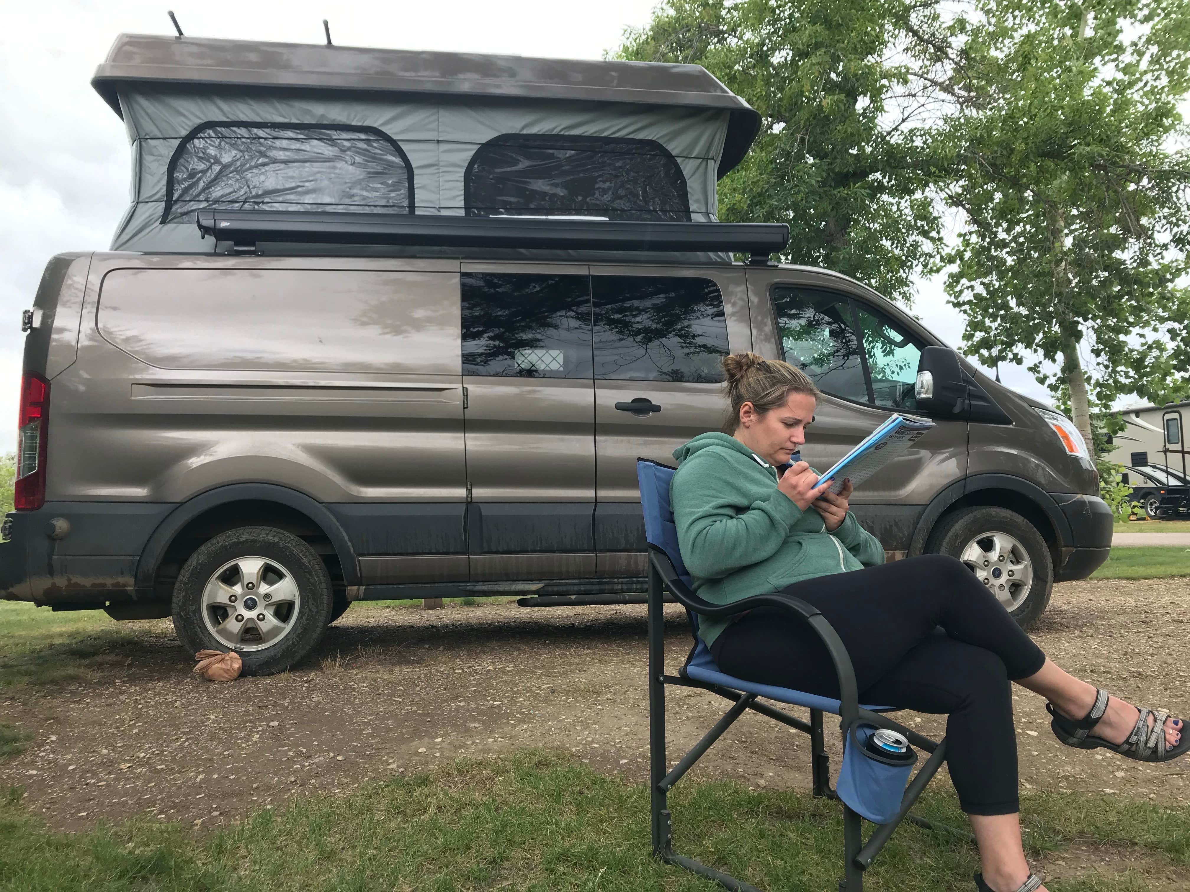 Matt B.'s photo of rv camping at Lewis & Clark State Park — Lewis And Clark State Park near Watford City, ND
