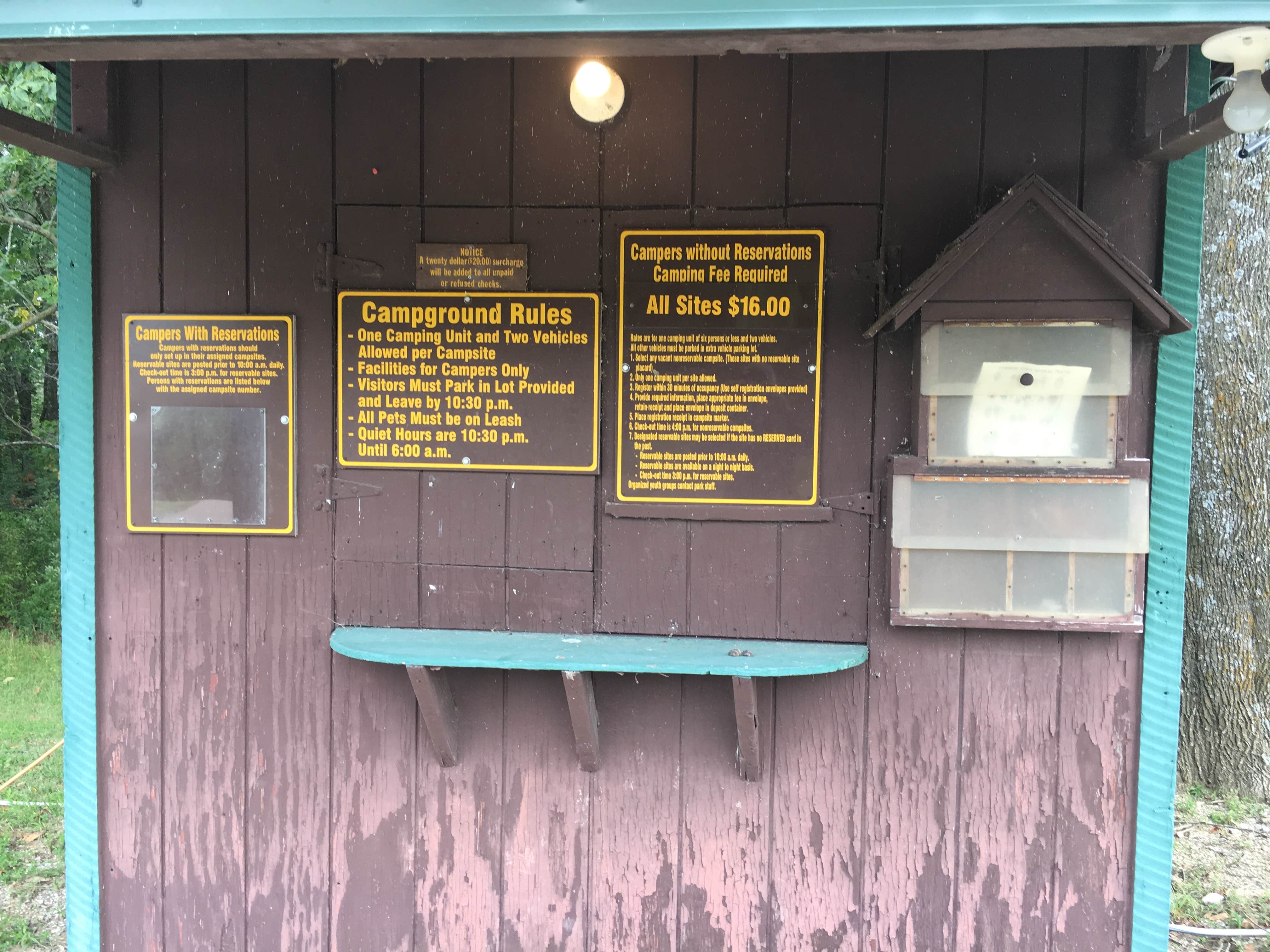 Camper-submitted photo at Nine Eagles State Park Campground near Mount Ayr, IA