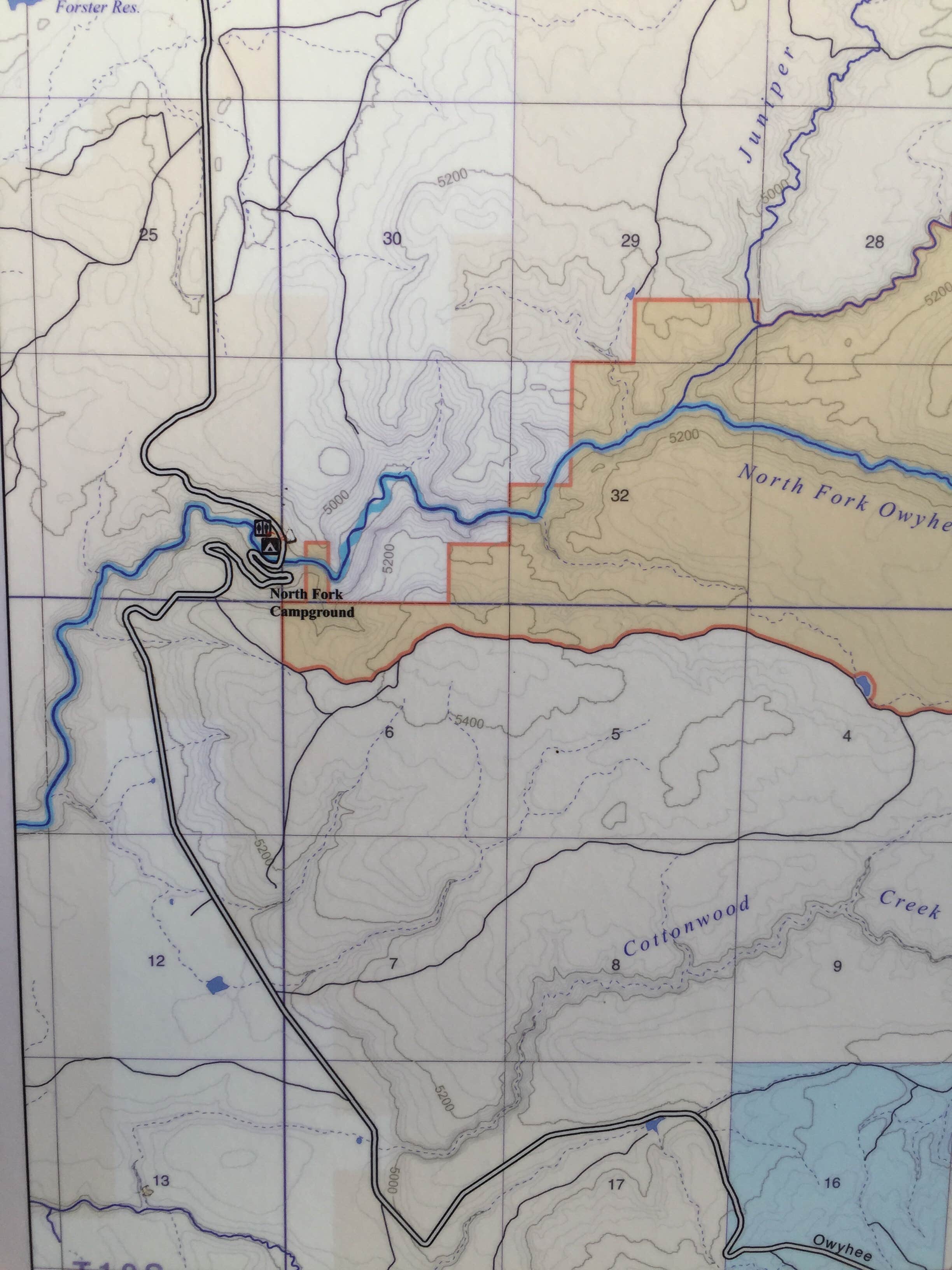 Camper-submitted photo at North Fork Campground near Jordan Valley, OR