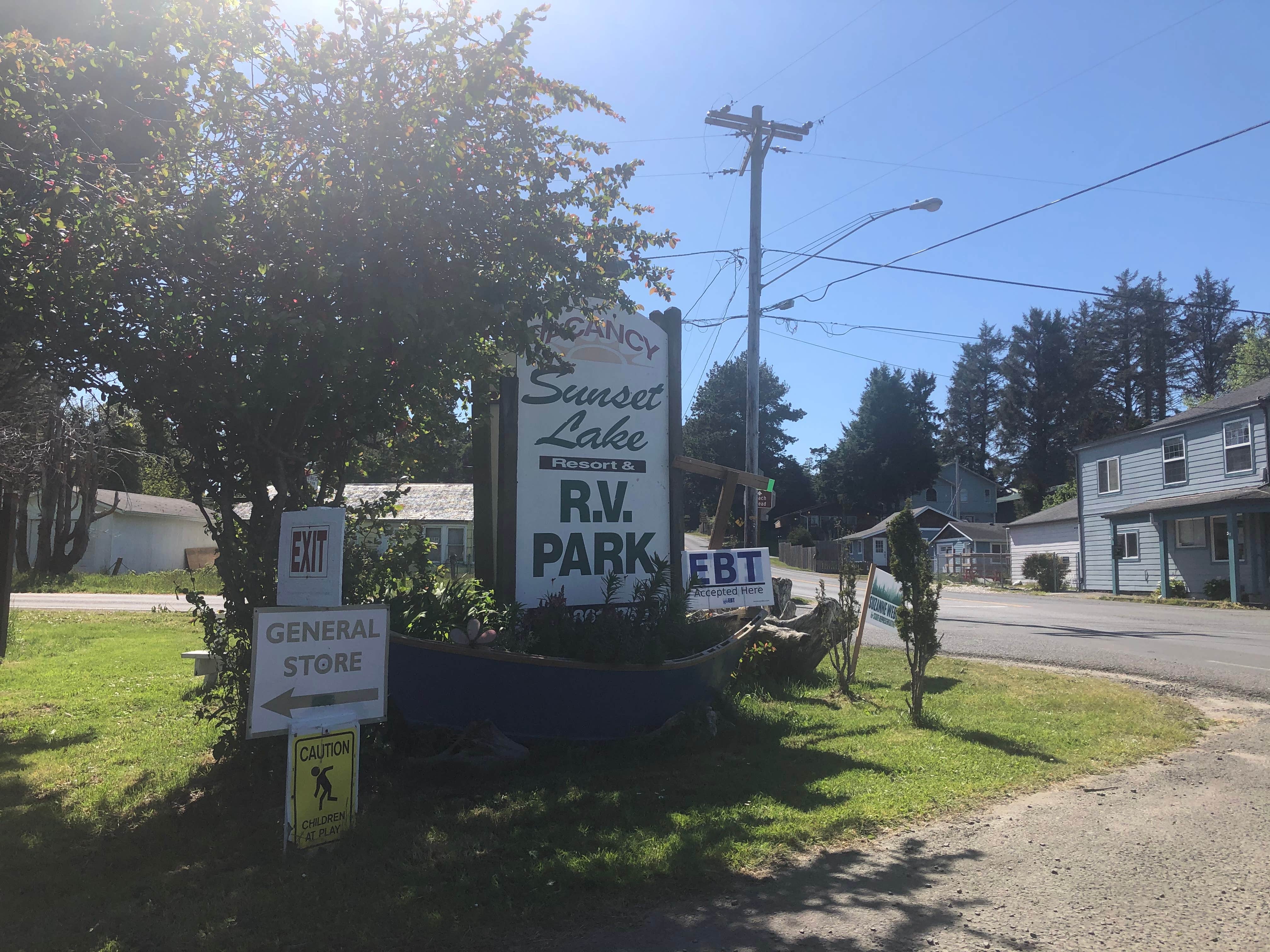 Camper-submitted photo at Sunset Lake Campground and RV Park near Astoria, OR
