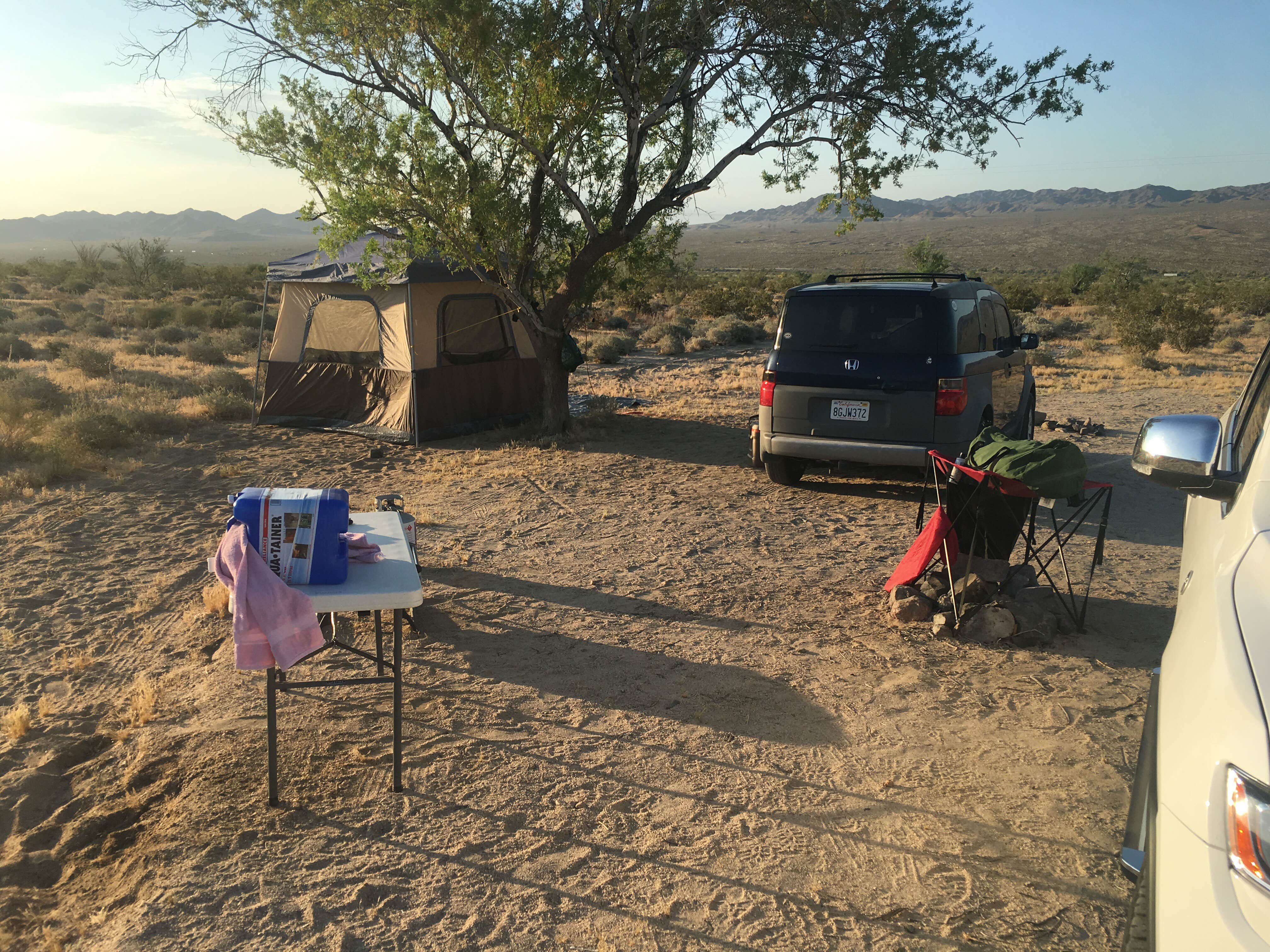 Cody B.'s photo of a dispersed camping area at Joshua Tree South - BLM Dispersed near Niland, CA