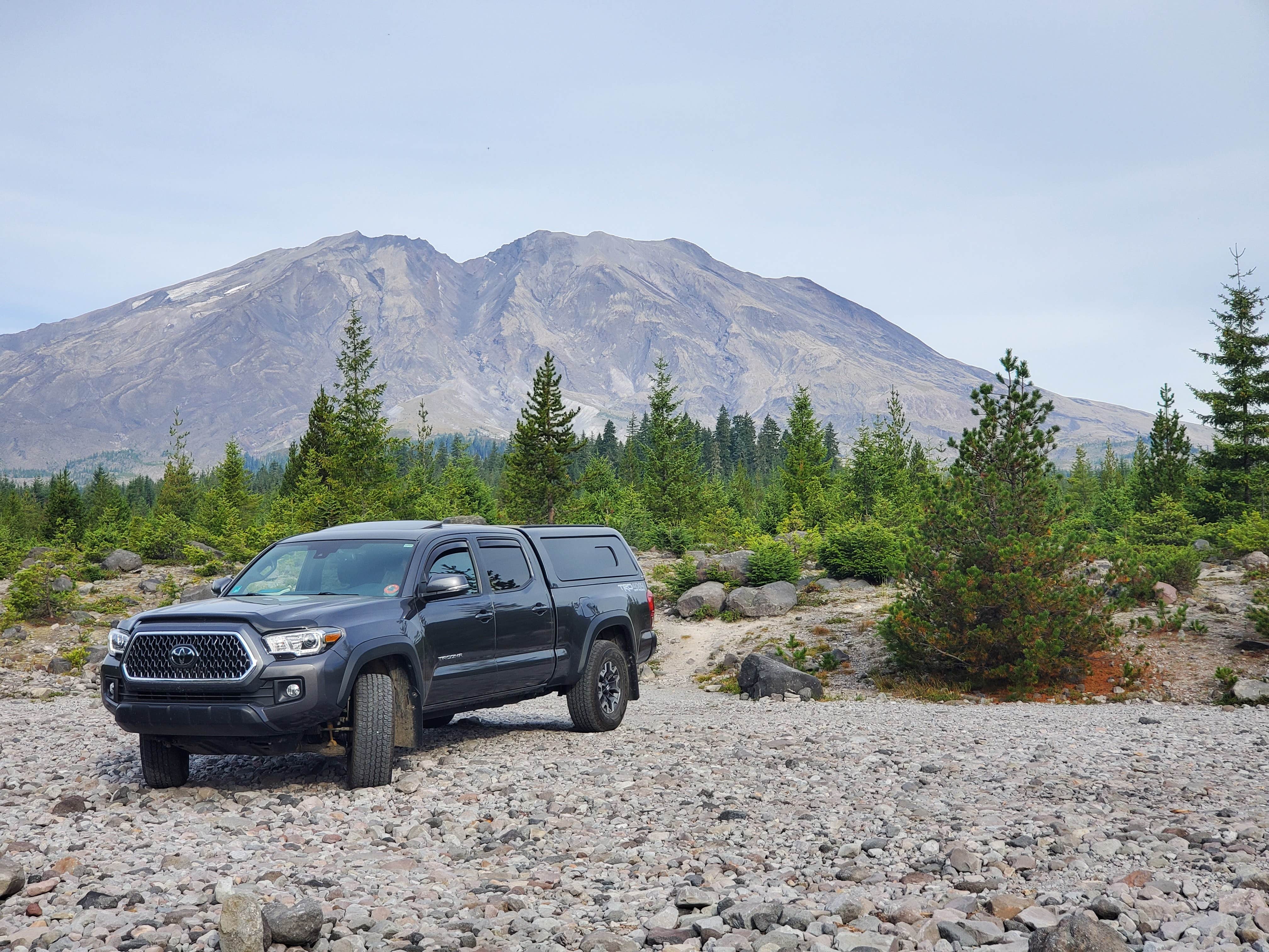 Camper-submitted photo at Mount St. Helens Dispersed Camping near Cougar, WA