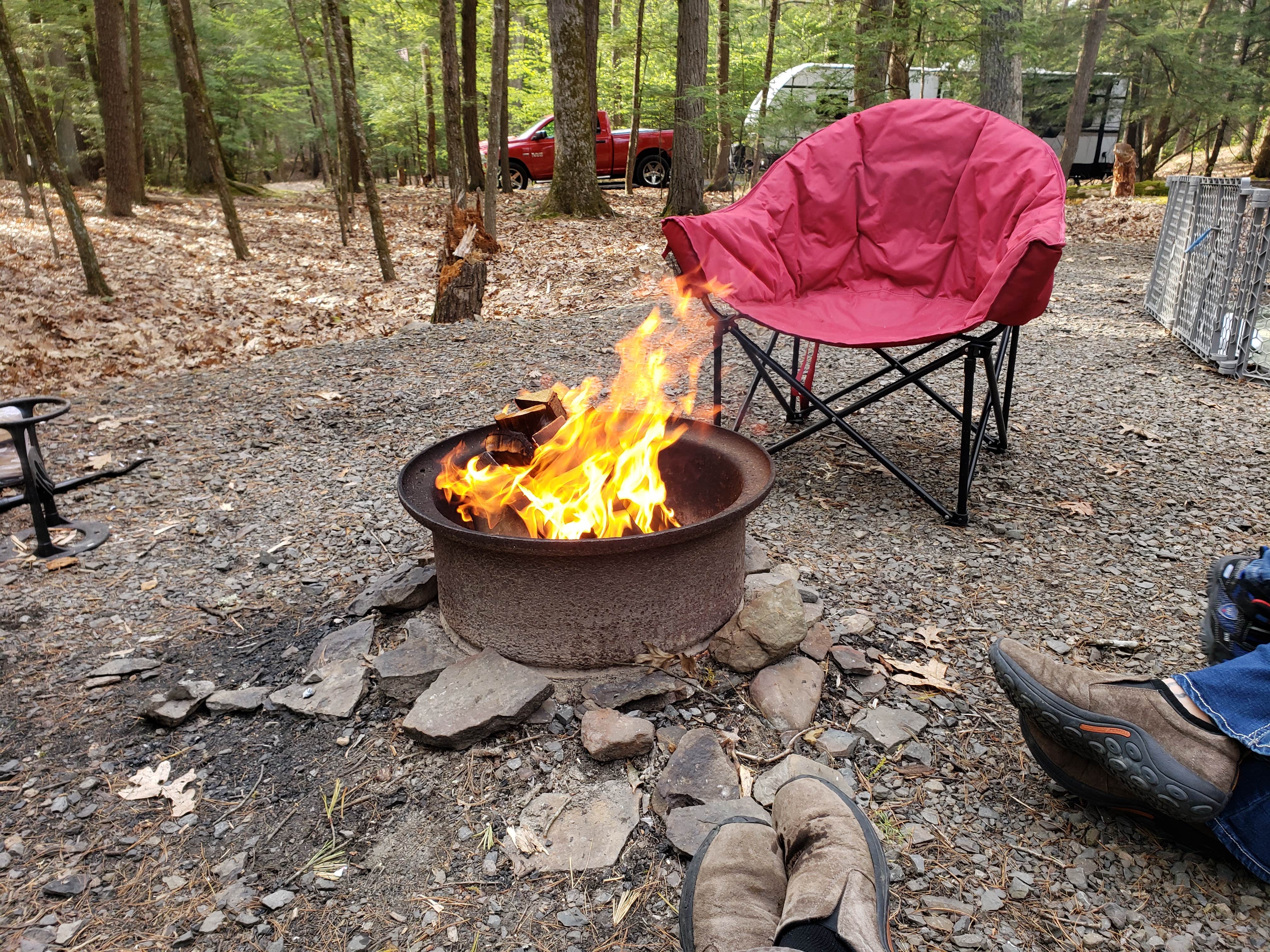 Camper-submitted photo at Rip Van Winkle Campgrounds near Ulster Park, NY