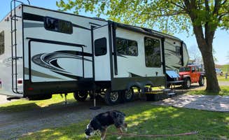 Pete M.'s photo of camping with pets at Newton KOA near Des Moines, IA