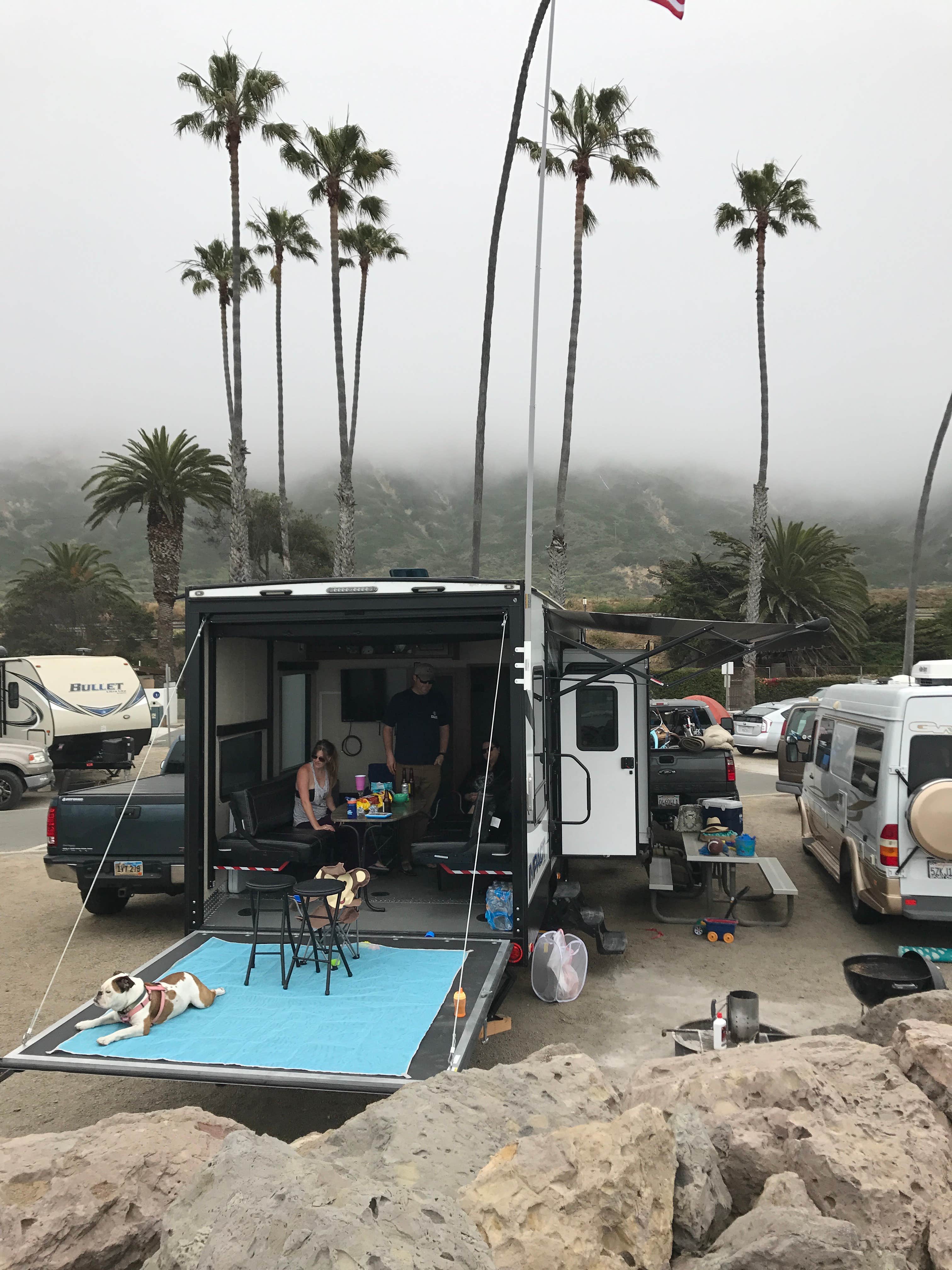 Matt D.'s photo of rv camping at Hobson Beach County Park near Summerland, CA