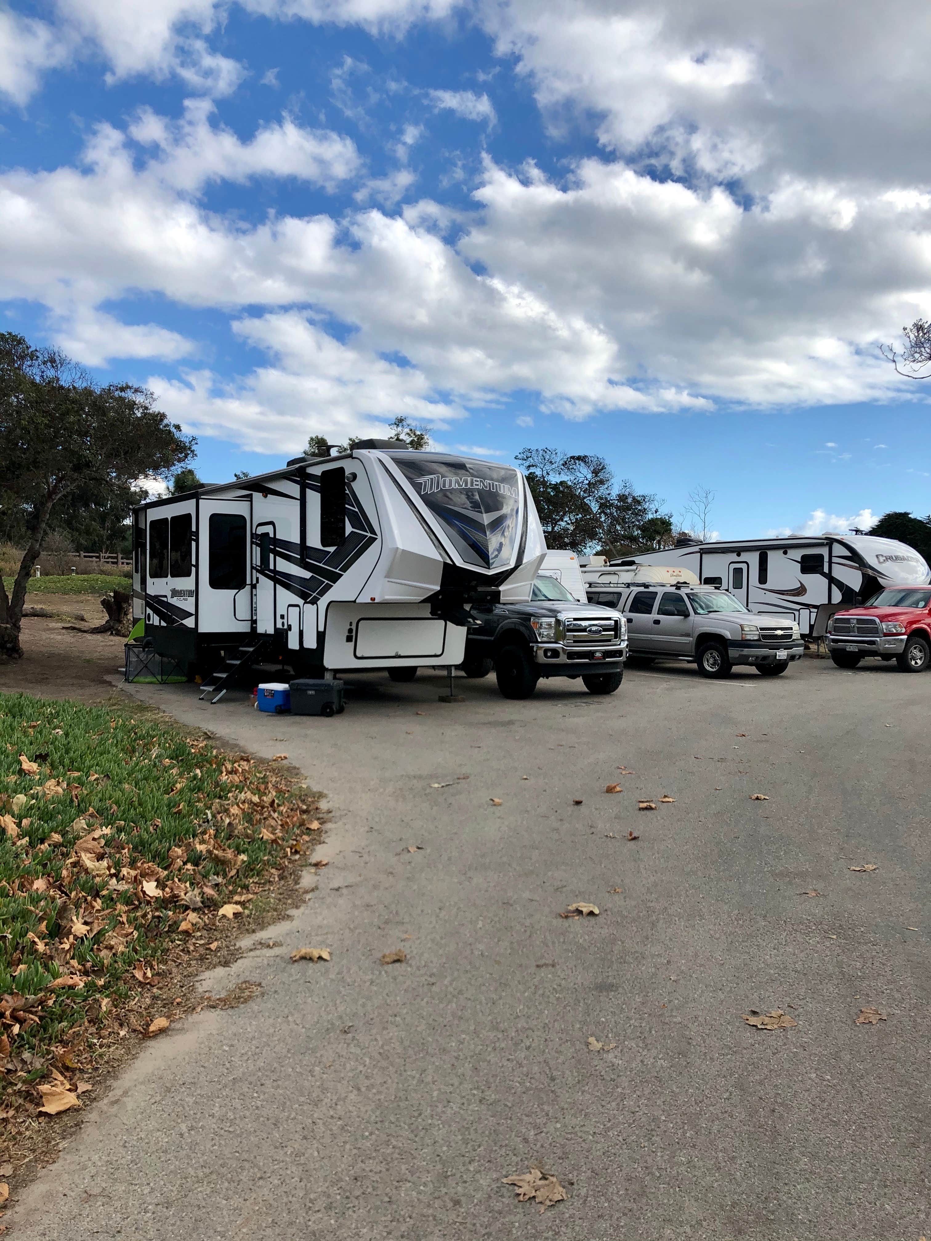 Matt D.'s photo of rv camping at Santa Cruz Campground — Carpinteria State Beach near Oak View, CA
