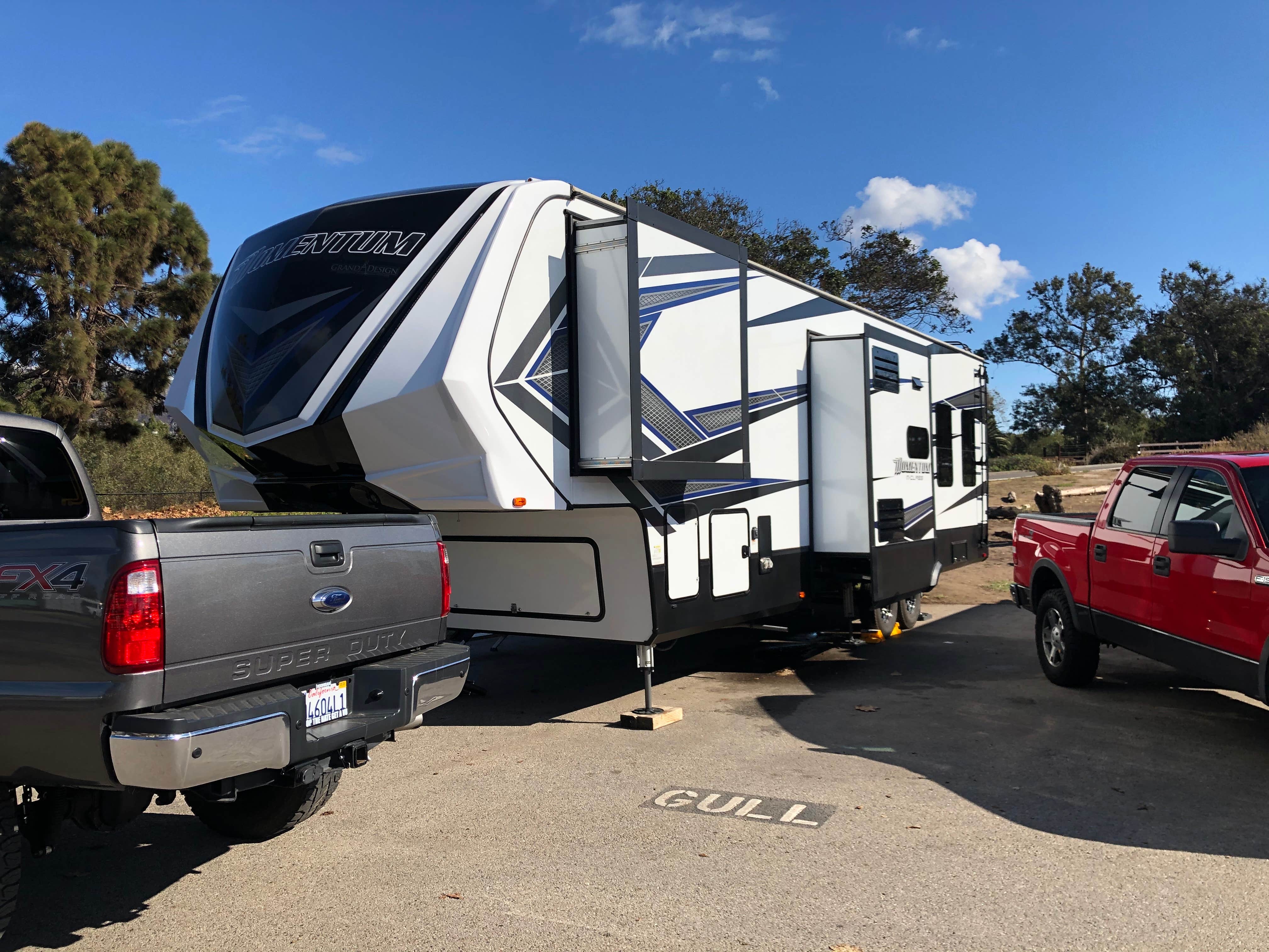 Matt D.'s photo of rv camping at Santa Cruz Campground — Carpinteria State Beach near Santa Barbara, CA