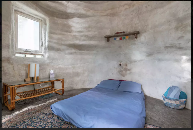 Khadija A.'s photo of glamping accommodations at Dome Sweet Dome near Lancaster, CA