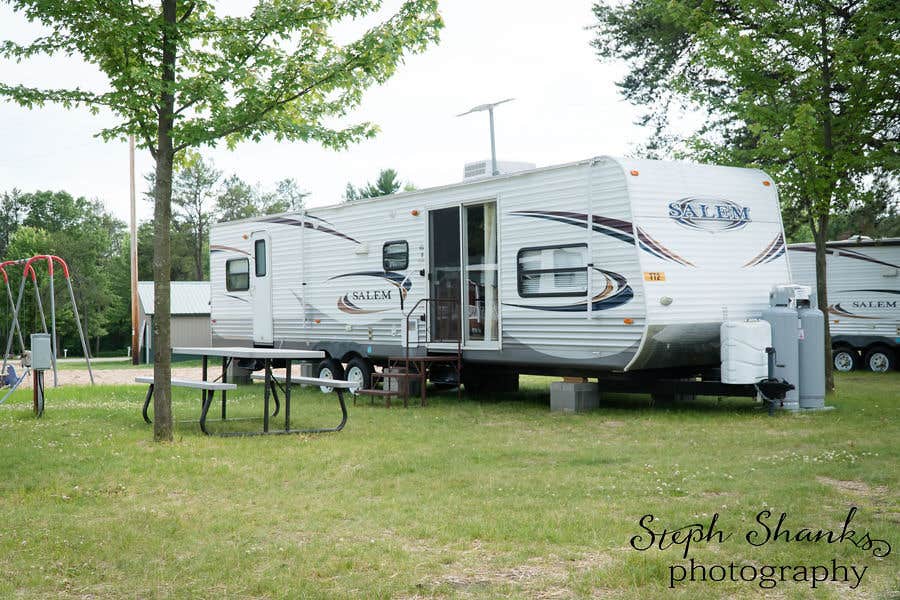 Ashley K.'s photo of rv camping at Bonanza Campground near Briggsville, WI