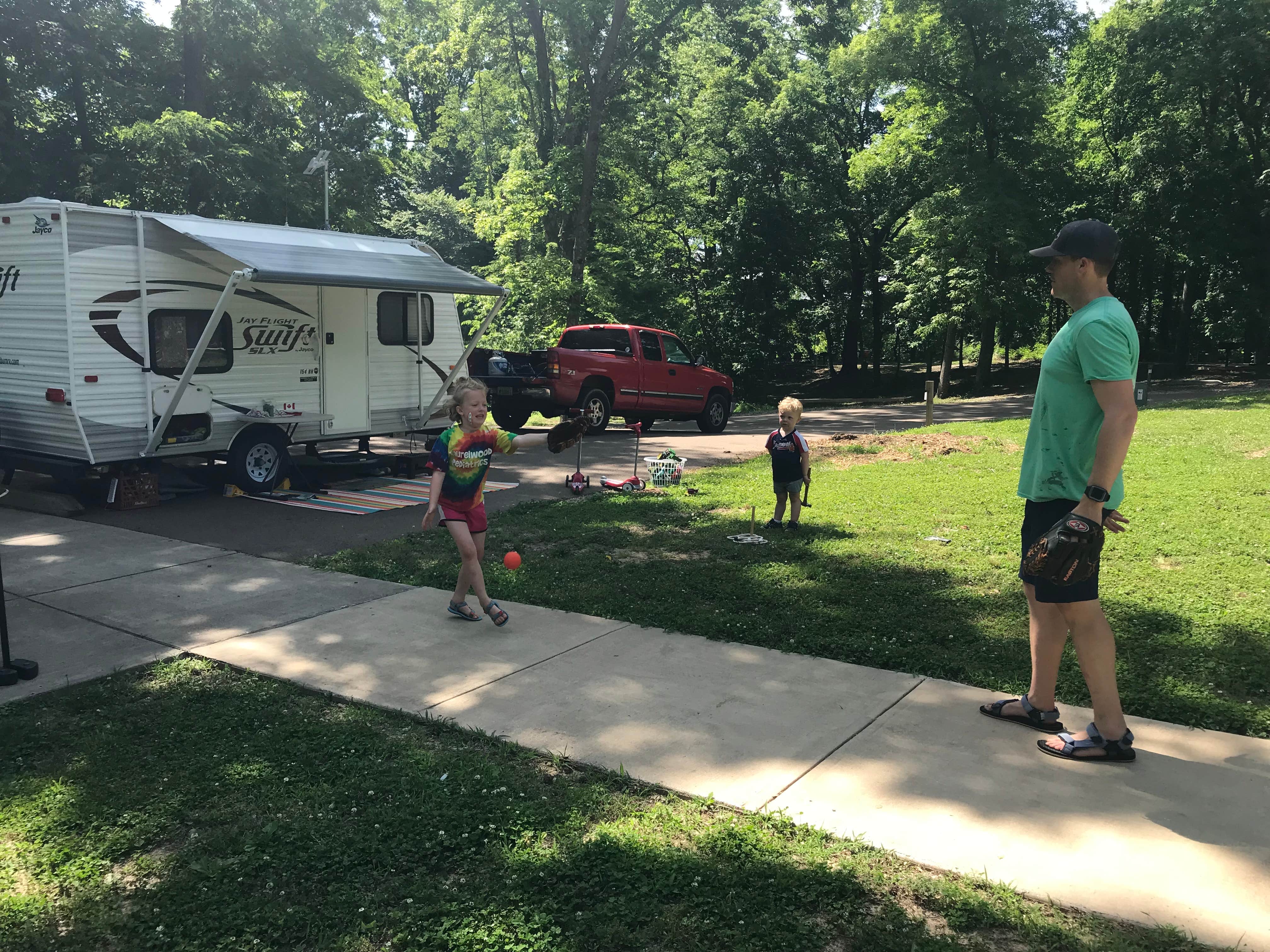 Ryan S.'s photo of rv camping at Fort Pillow Historic State Park Campground near Henning, TN