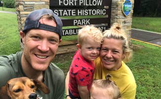 Ryan S.'s photo of camping with pets at Fort Pillow Historic State Park Campground near West Memphis, AR
