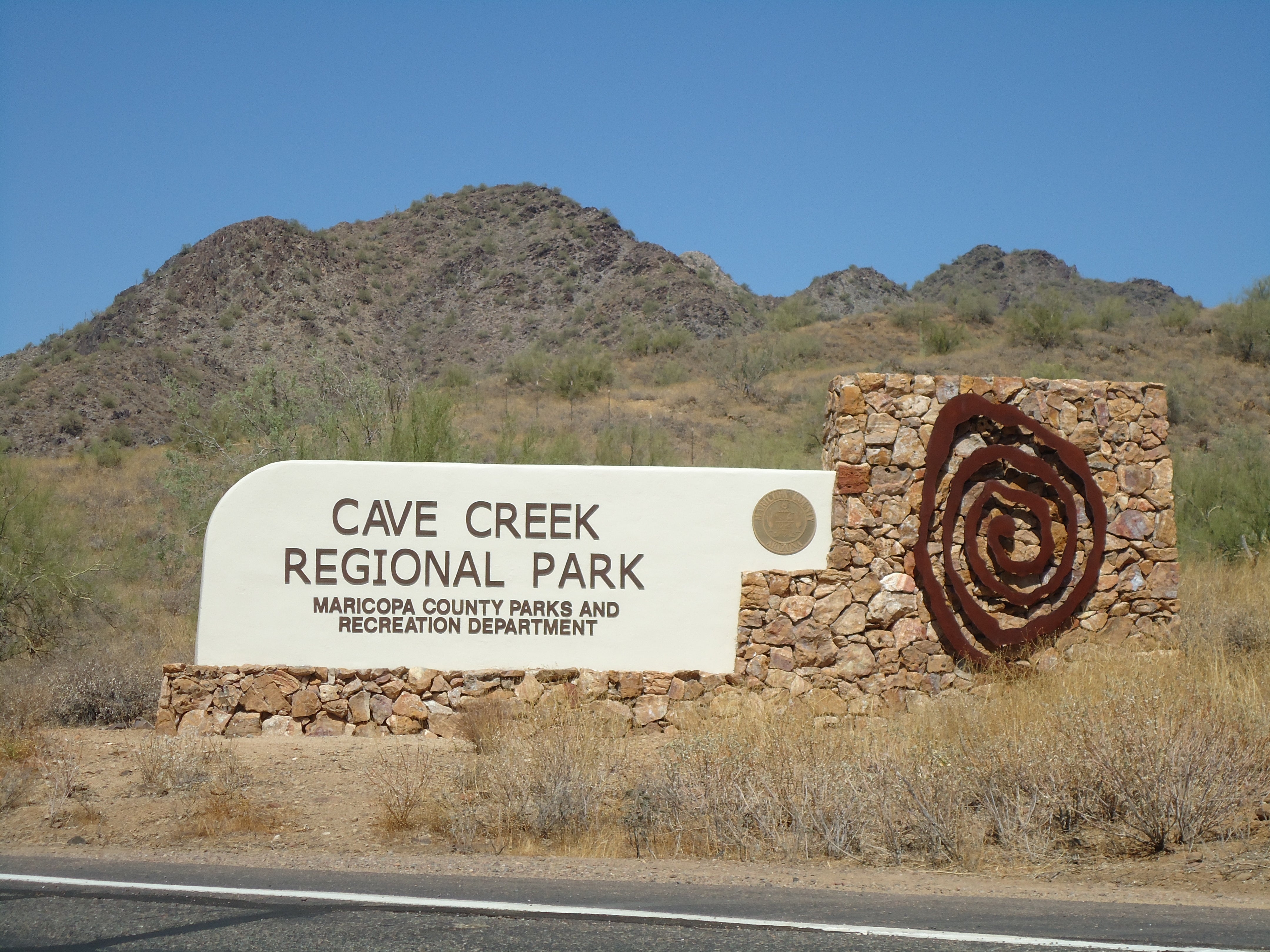 Camper submitted image from Cave Creek Regional Park - 3
