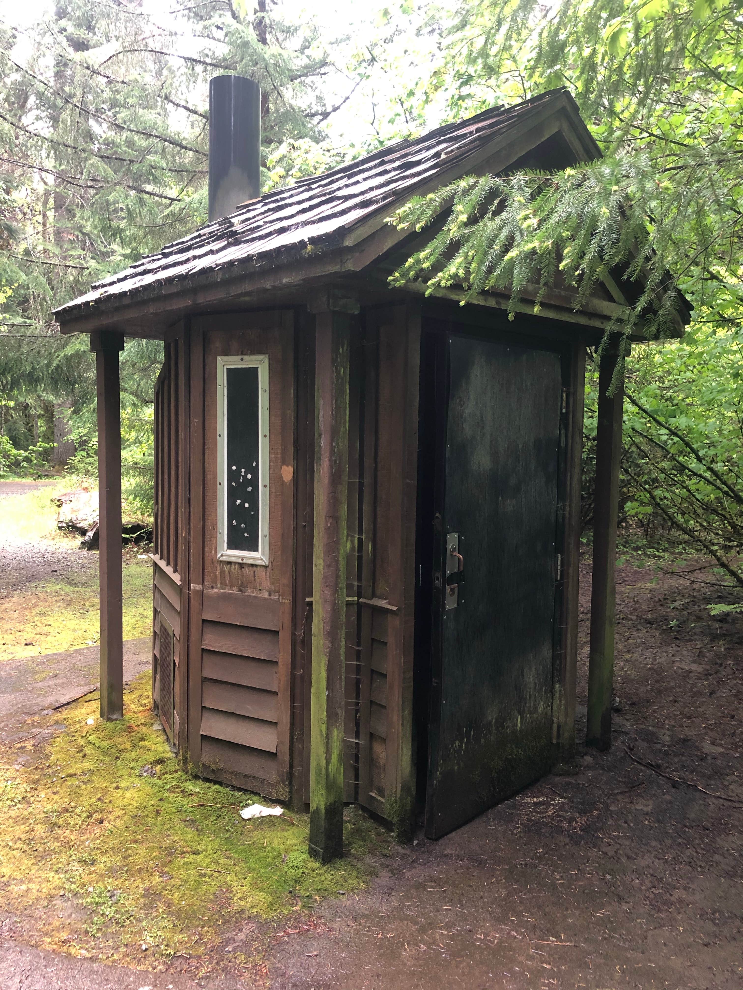 Drop toilet
