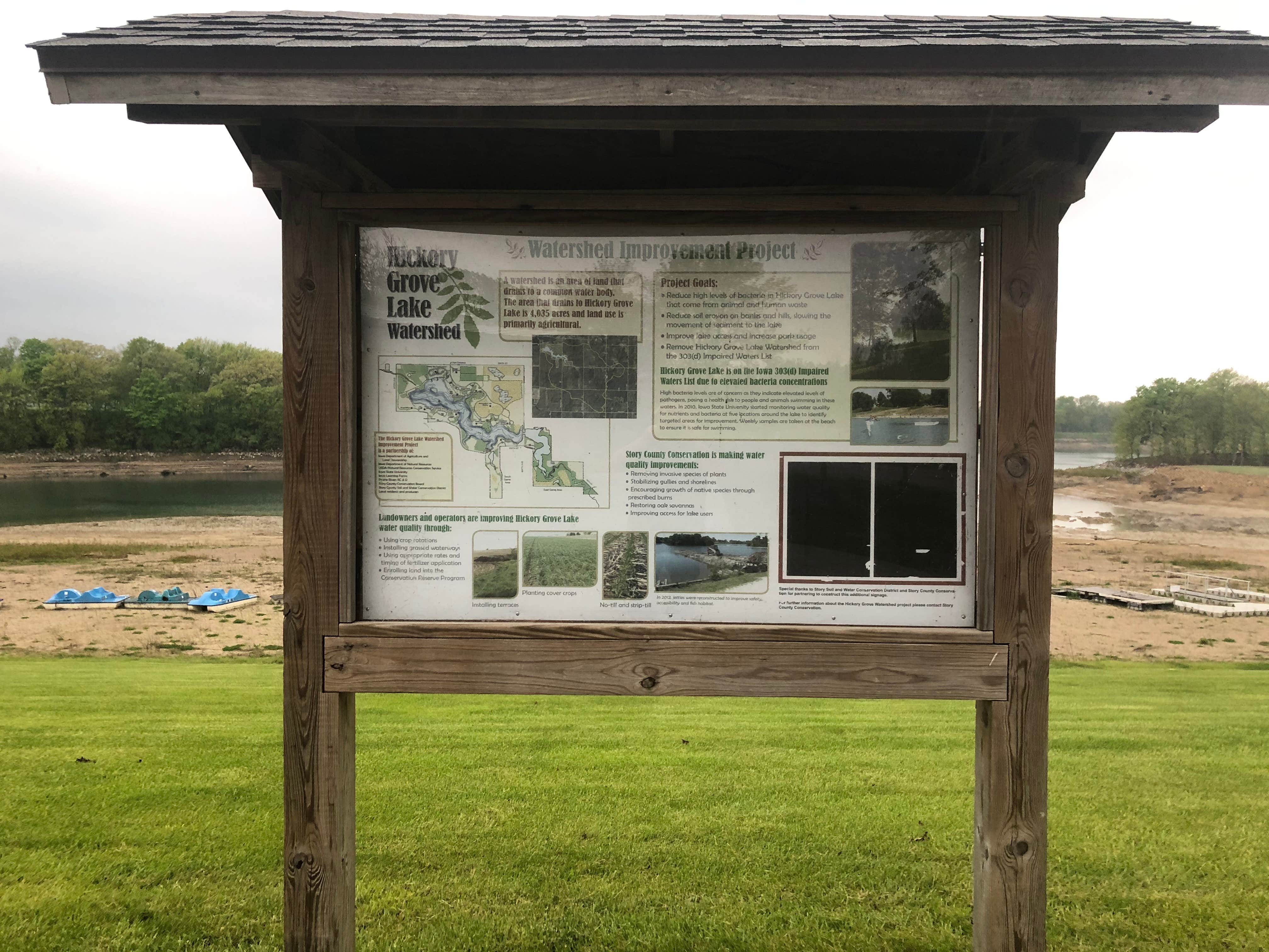 Camper-submitted photo at Hickory Grove Campground near Collins, IA