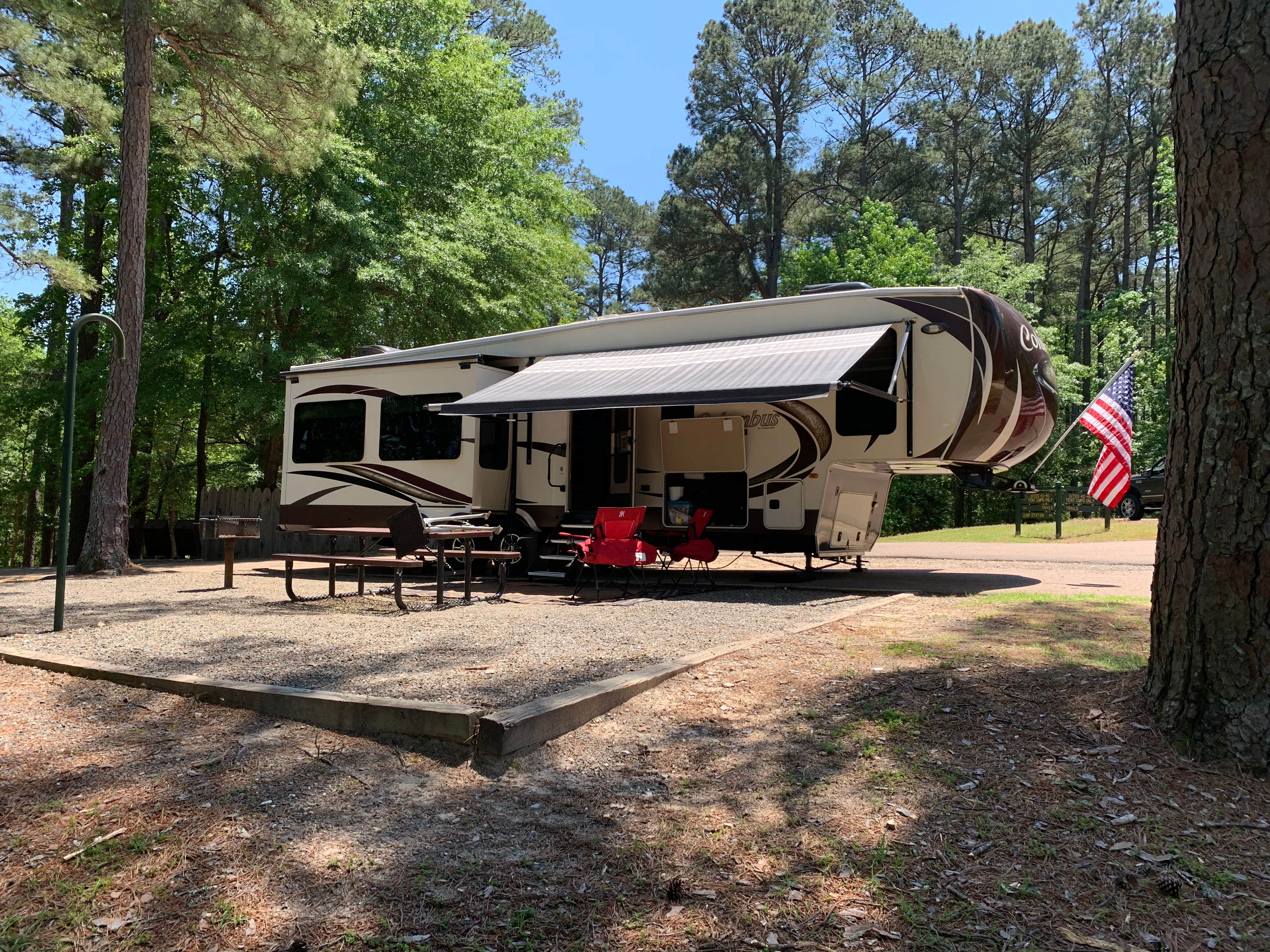 JJ M.'s photo of rv camping at White Oak Lake State Park Campground near Jersey, AR
