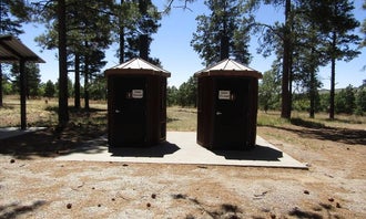 Camping near Tetilla Peak: Ponderosa Group Campground — Bandelier National Monument, Los Alamos, New Mexico