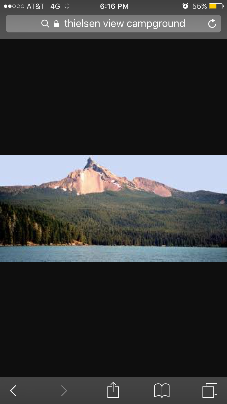 Camper submitted image from Thielsen View Campground - 2