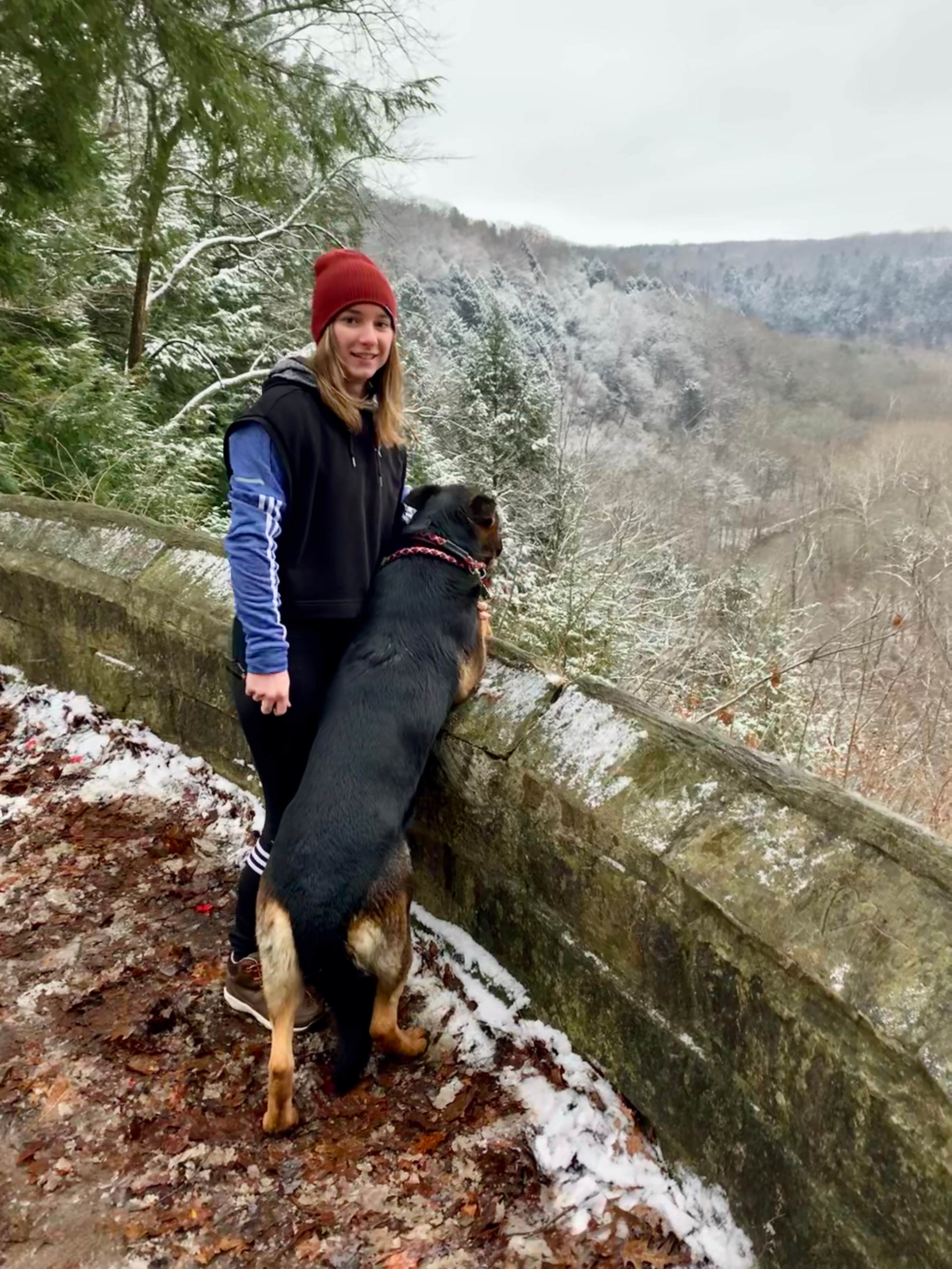 Kayla S.'s photo of camping with pets at Mohican Reservation Campground & Canoeing near Zanesville, OH