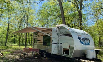 Camping near Beach Campground — Brushy Creek State Recreation Area: South Equestrian Campground — Brushy Creek State Recreation Area, Lehigh, Iowa