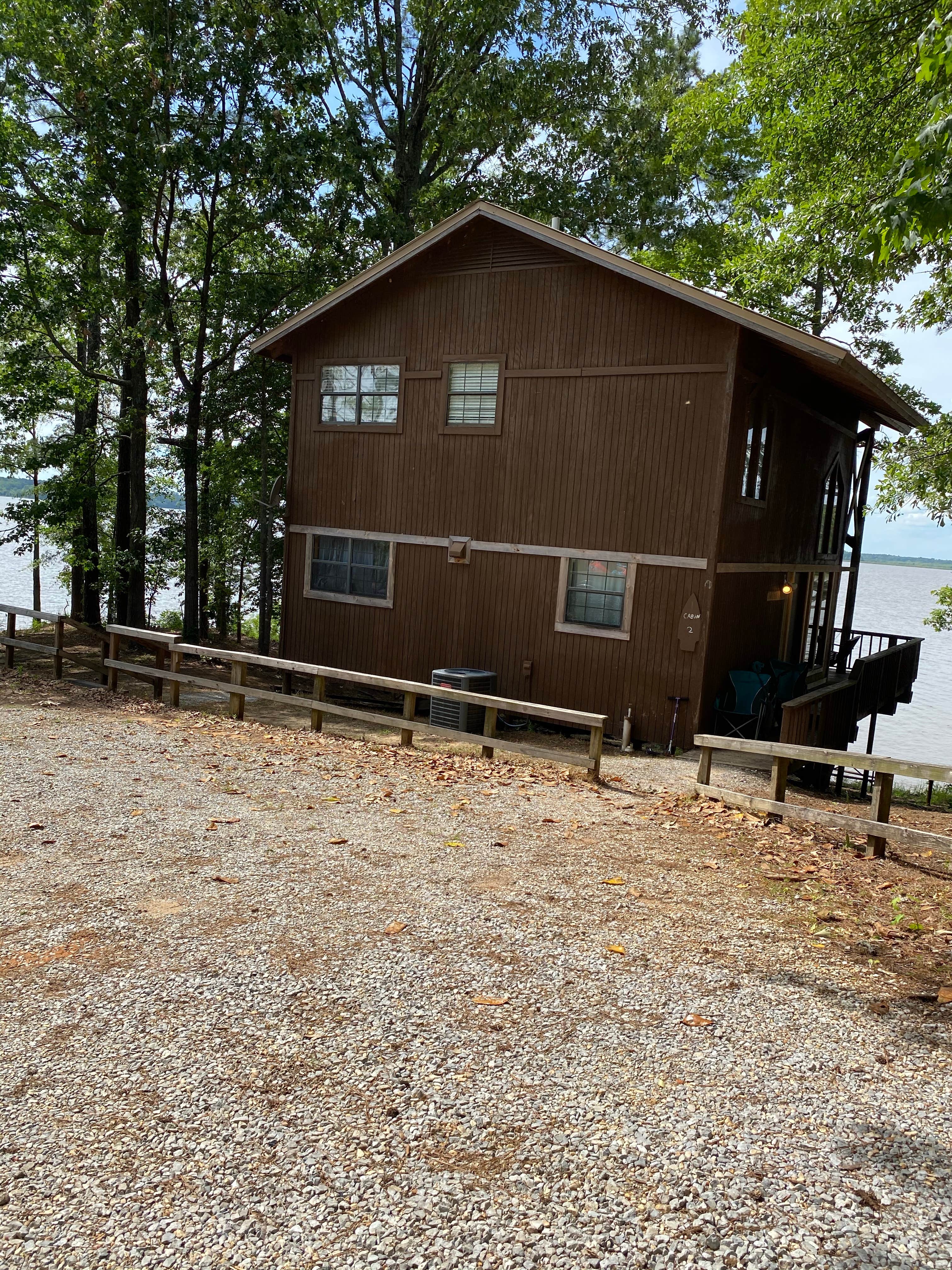 John B.'s photo of a cabin at Okatibbee Lake Waterpark near Bienville National Forest