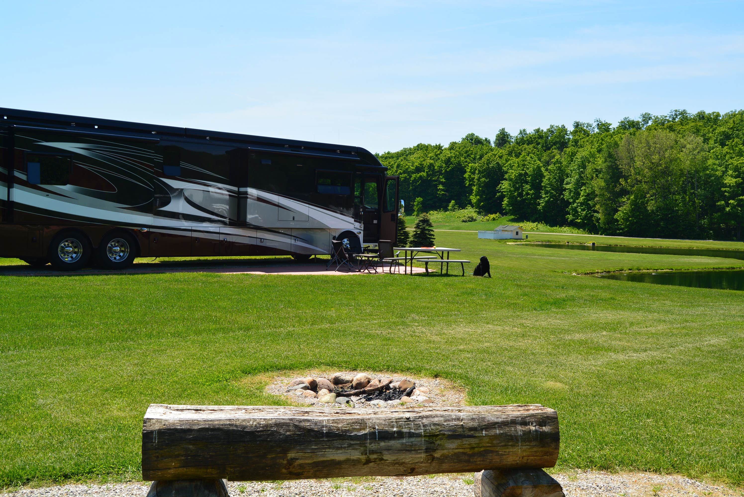 Nancy W.'s photo of rv camping at Wild Cherry RV Resort near Williamsburg, MI